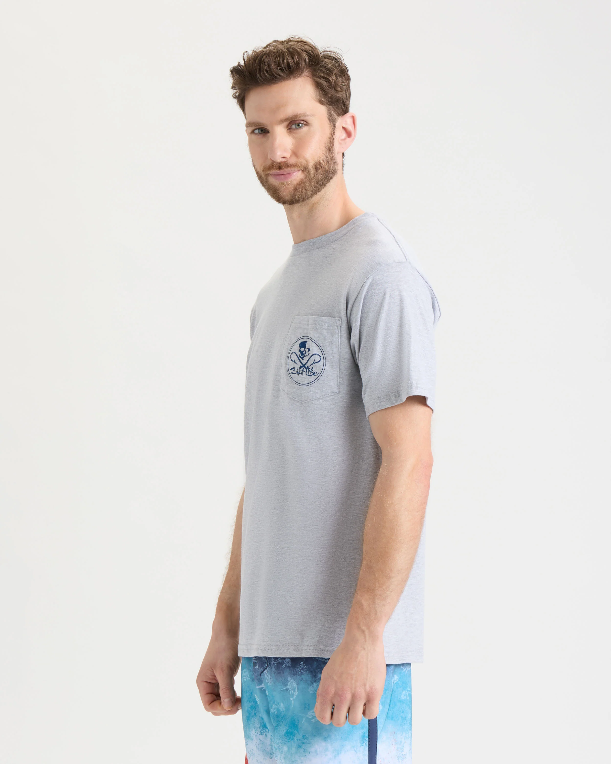 Men's Skull and Hooks Short Sleeve Shirt - Image 3