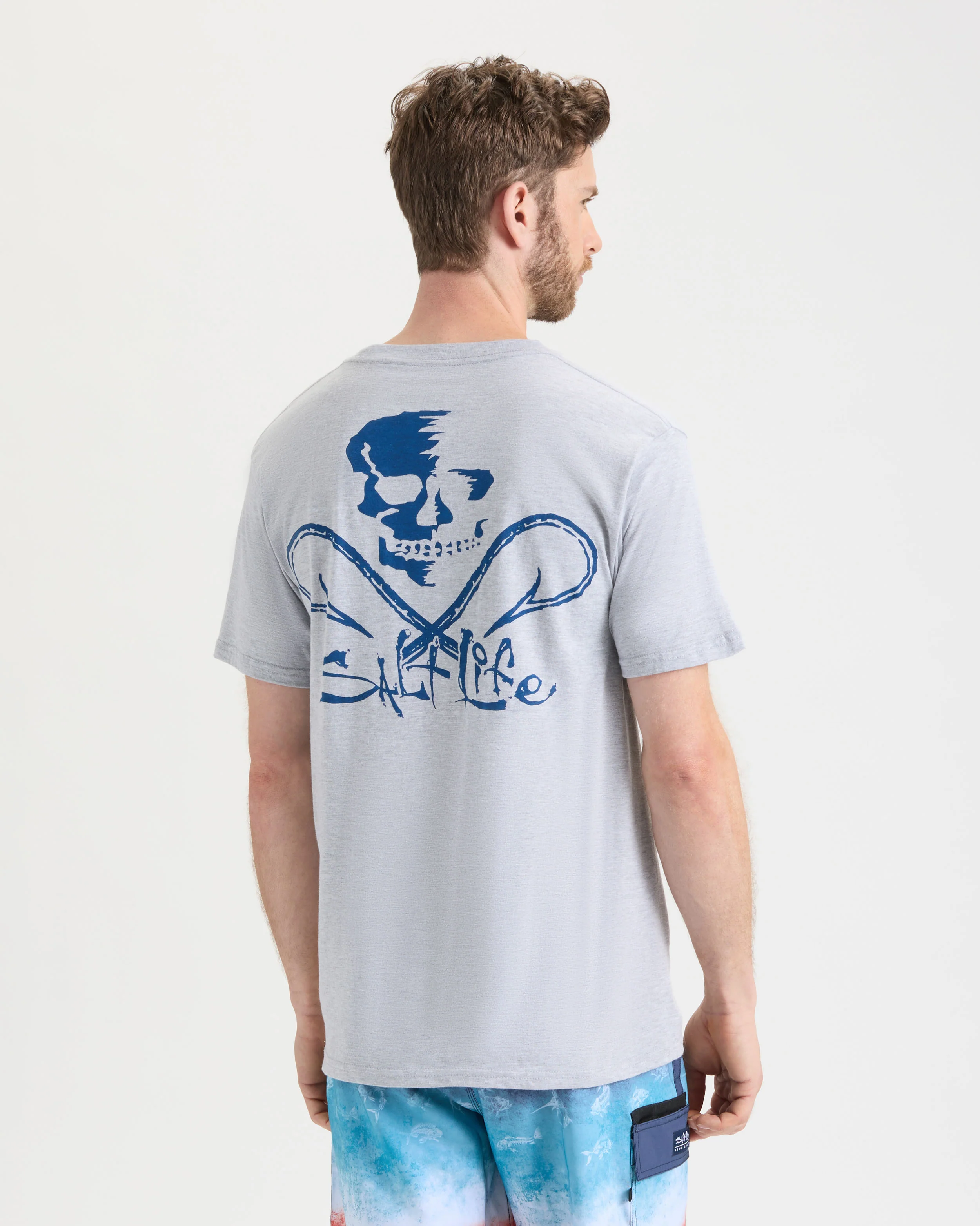 Men's Skull and Hooks Short Sleeve Shirt - Image 4