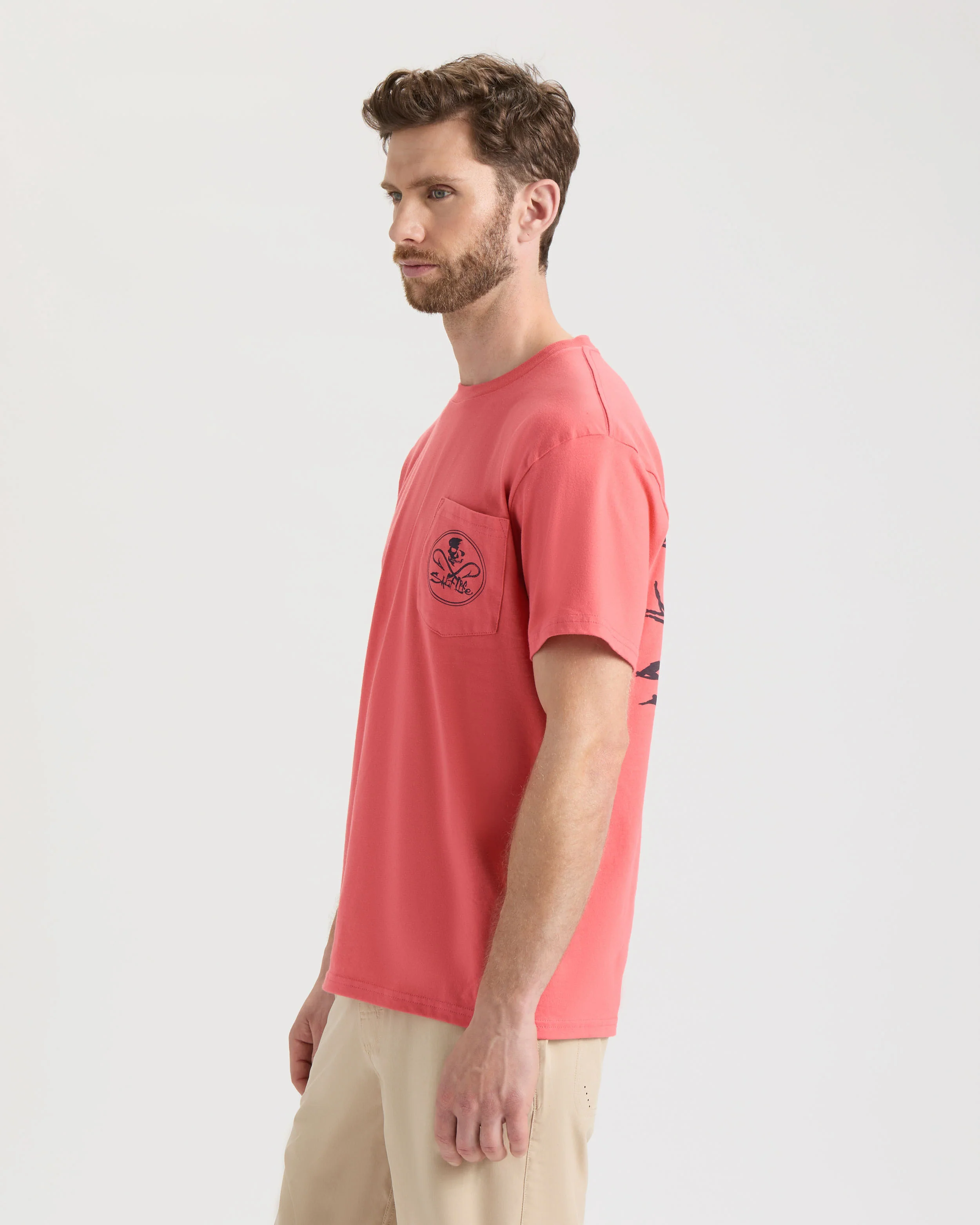 Men's Skull and Hooks Short Sleeve Tee - Image 3