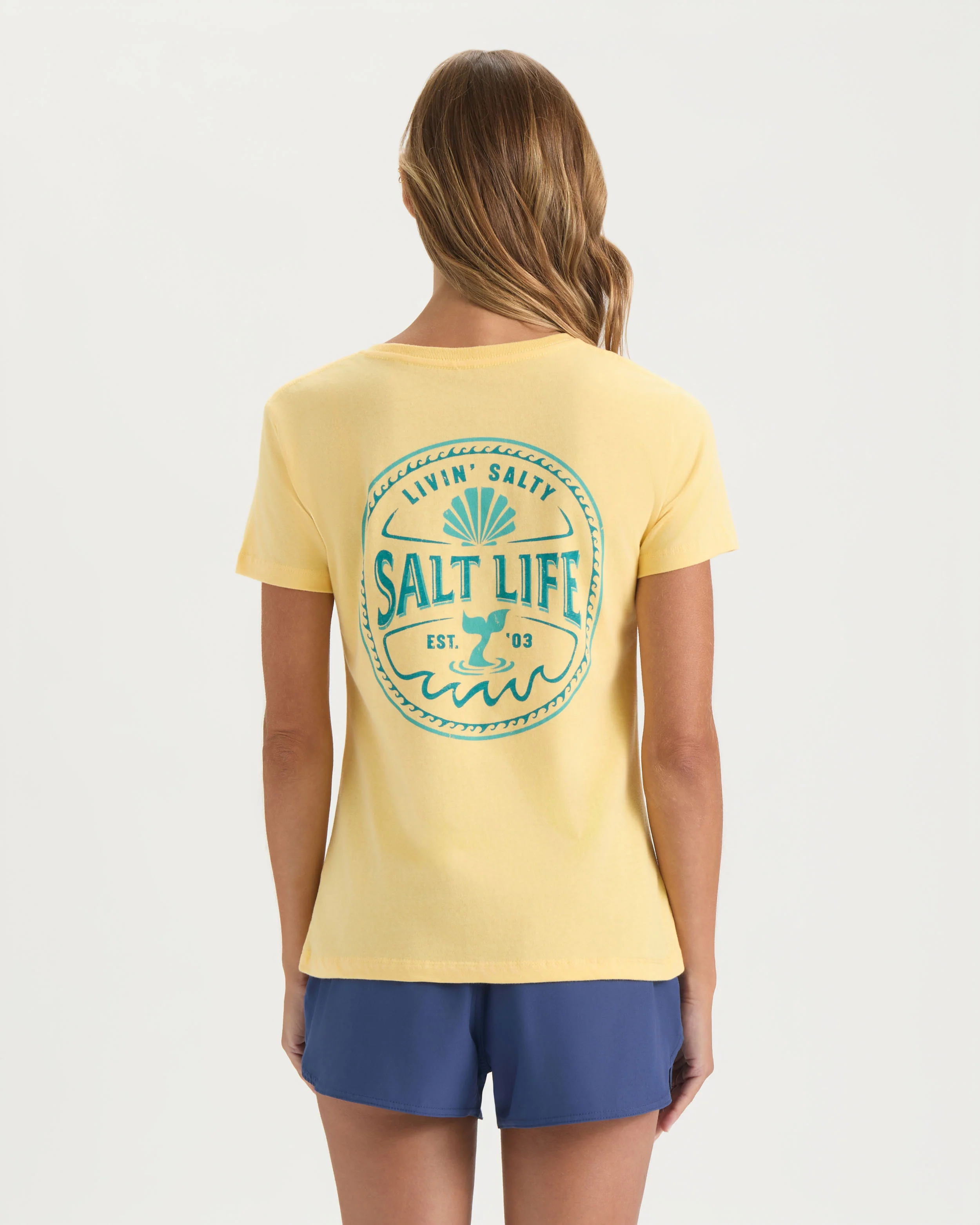 Women's Mermaid Shell Short Sleeve Tee - Image 4