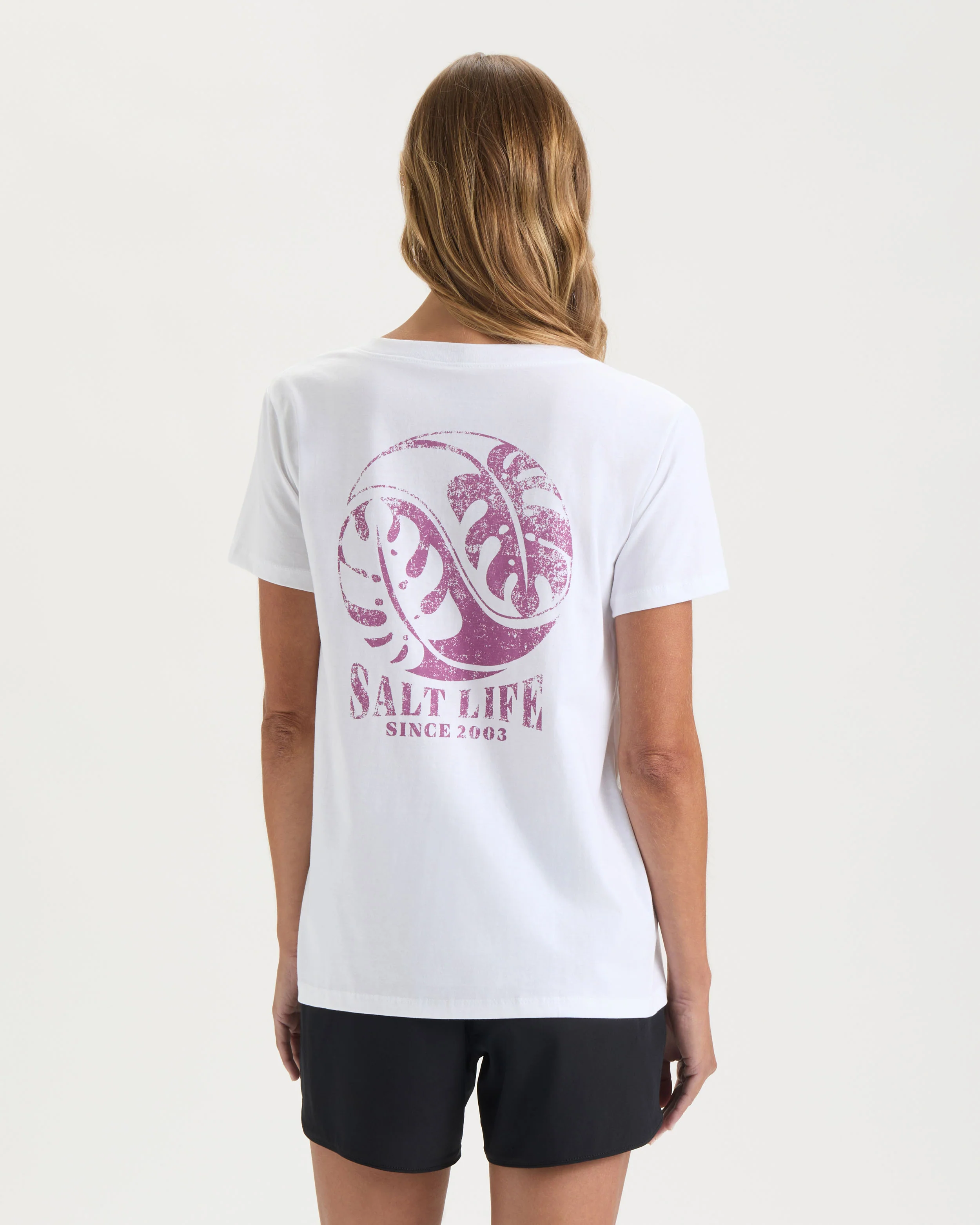 Women’s Monstera Harmony Short Sleeve Tee - Image 2