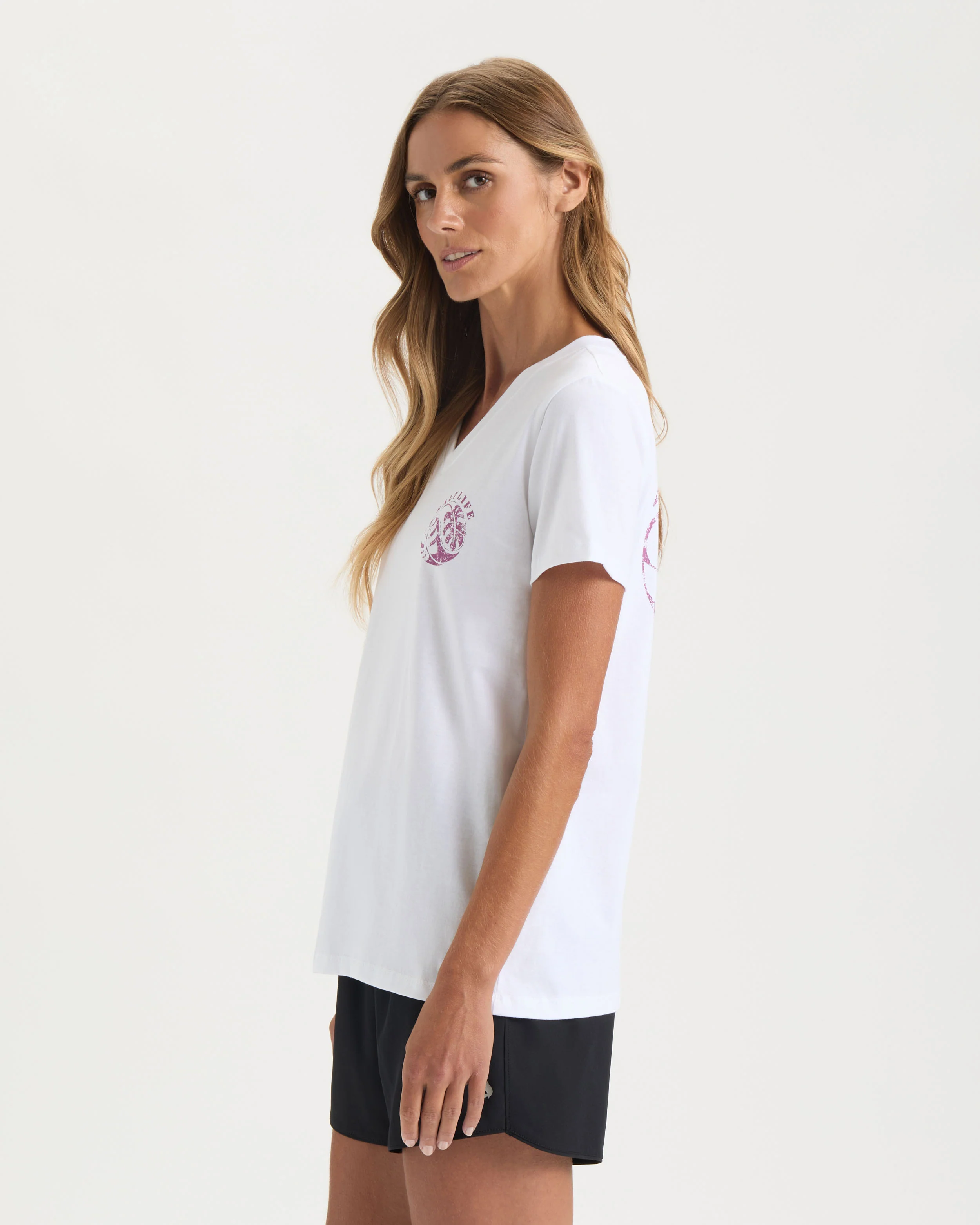 Women’s Monstera Harmony Short Sleeve Tee - Image 4
