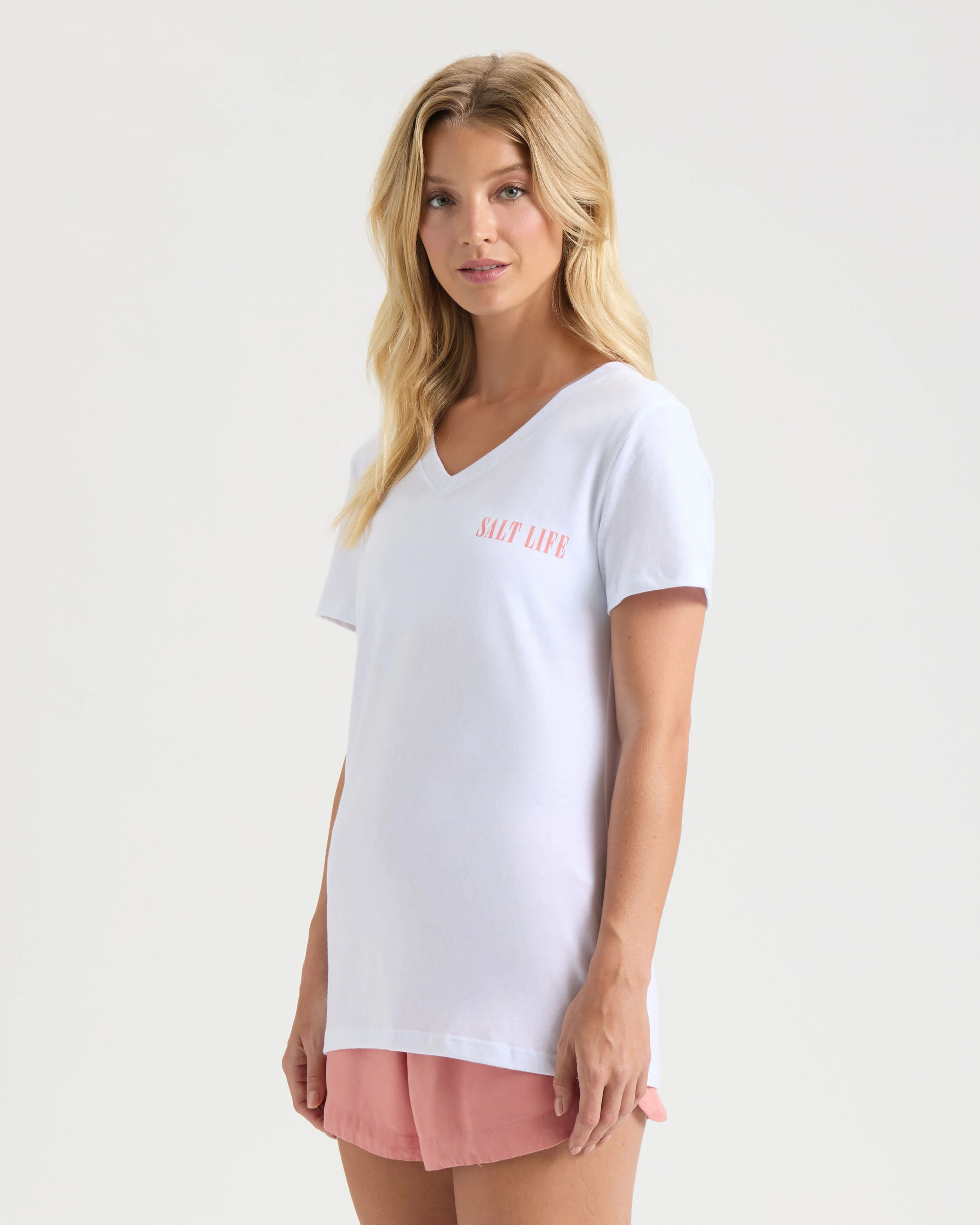 Women's Nowhere to be V-neck Tee - Image 4