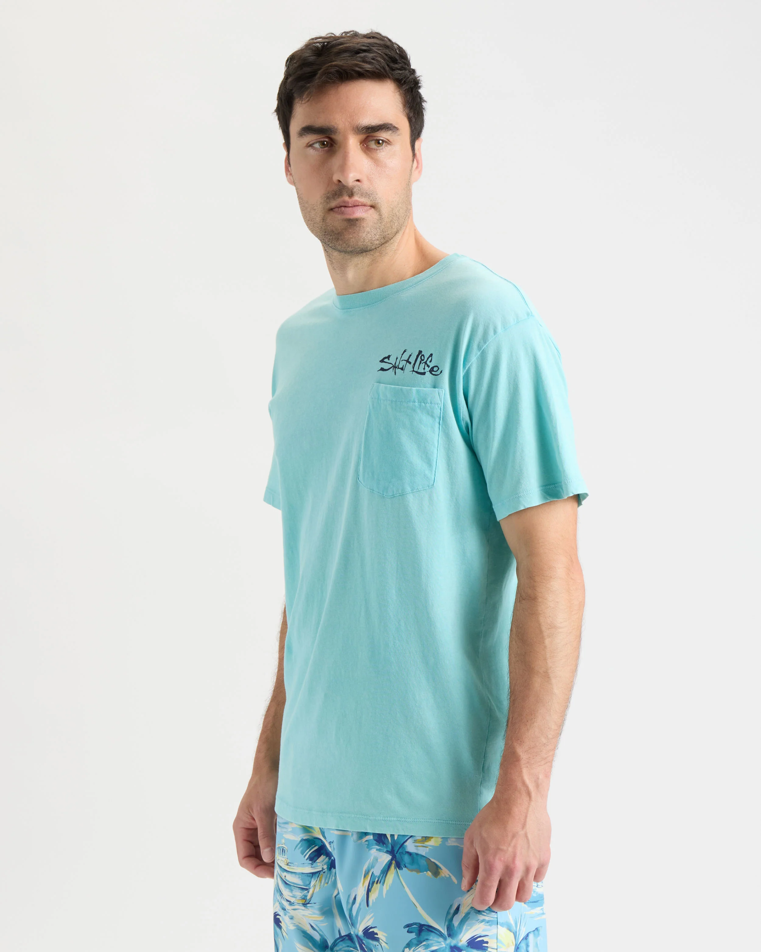 Men's Ocean Hooked Short Sleeve Tee - Image 4