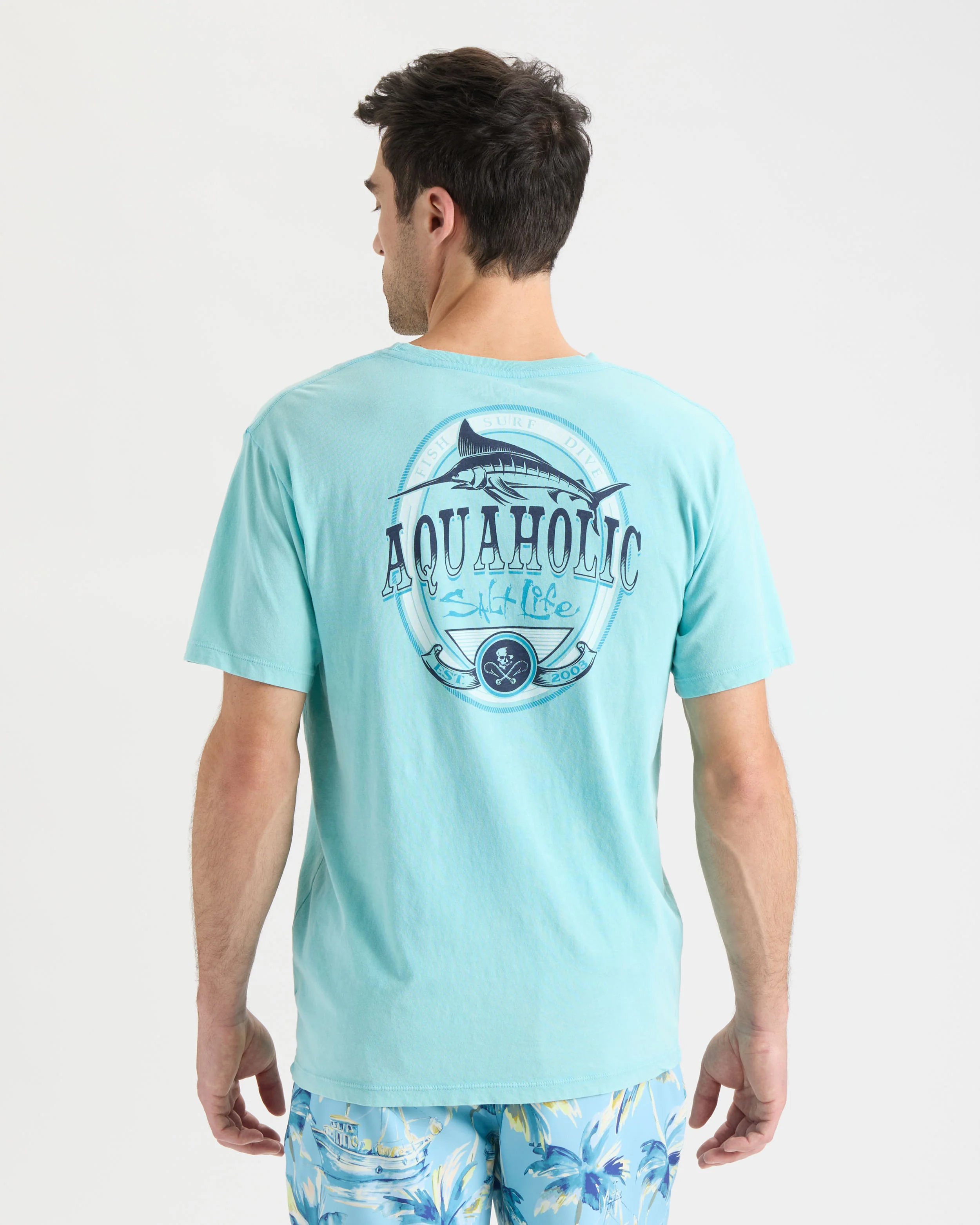 Men's Ocean Hooked Short Sleeve Tee - Image 5
