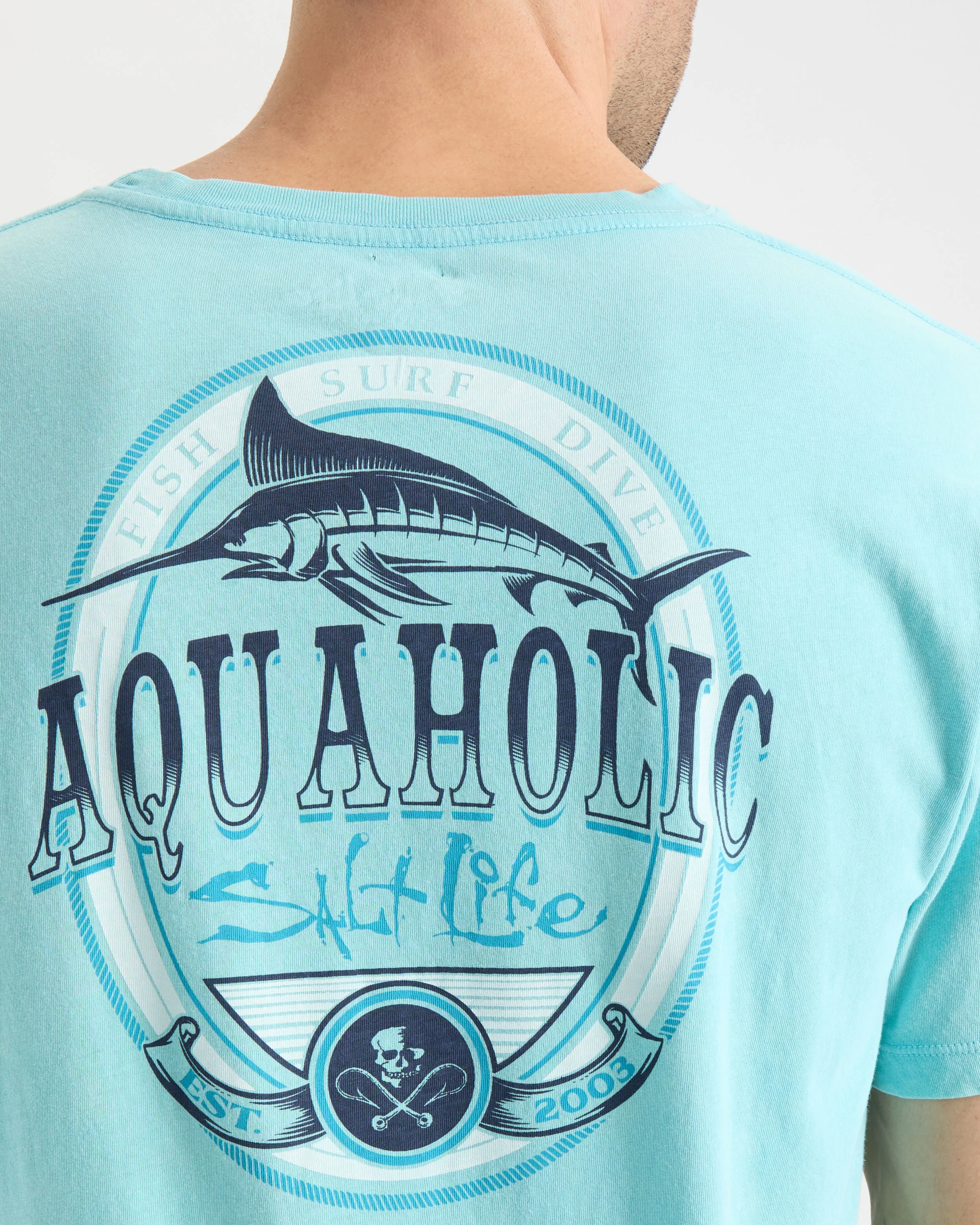 Men's Ocean Hooked Short Sleeve Tee - Image 6