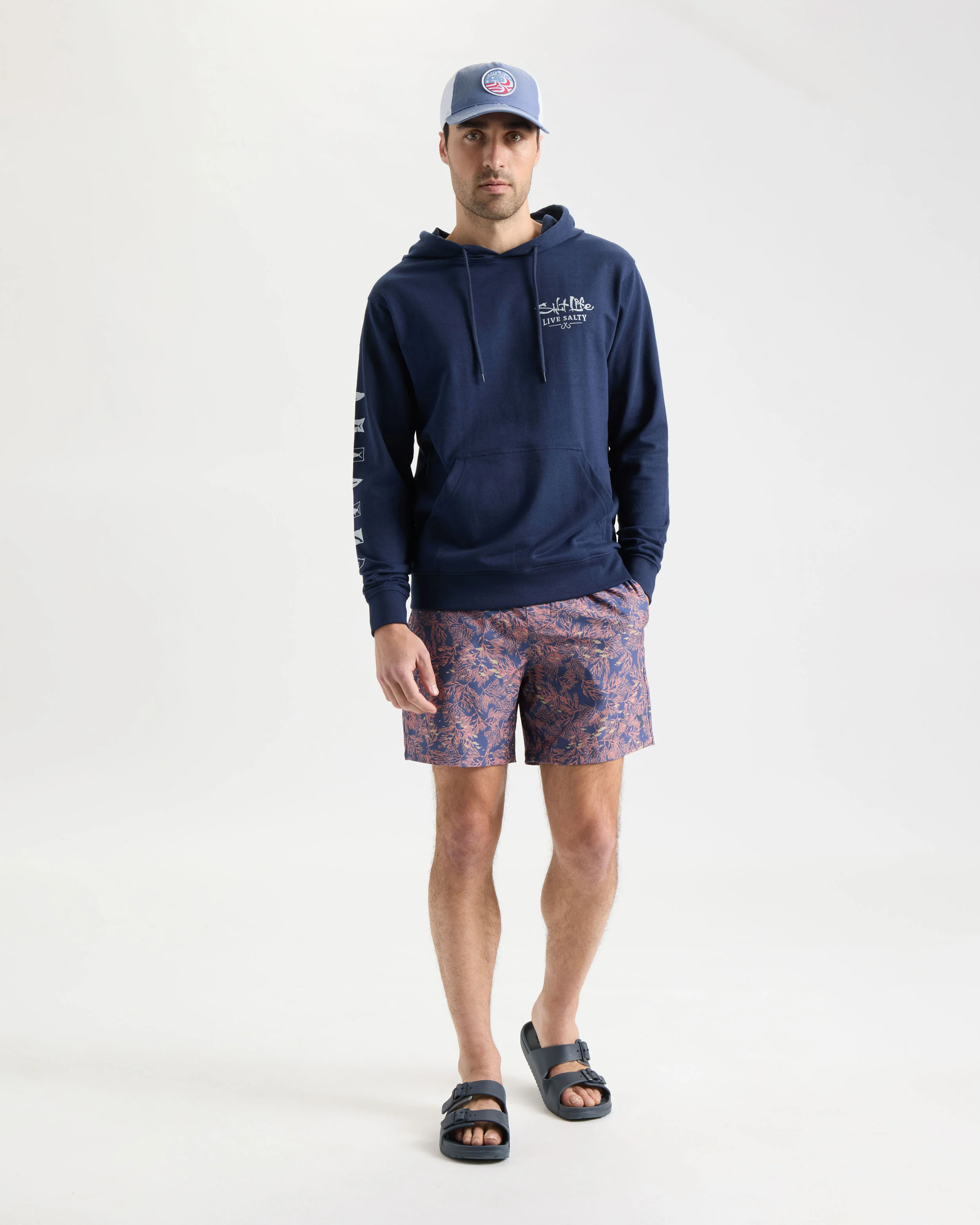 Men's Ocean Kin French Terry Pullover Hoodie - Image 7