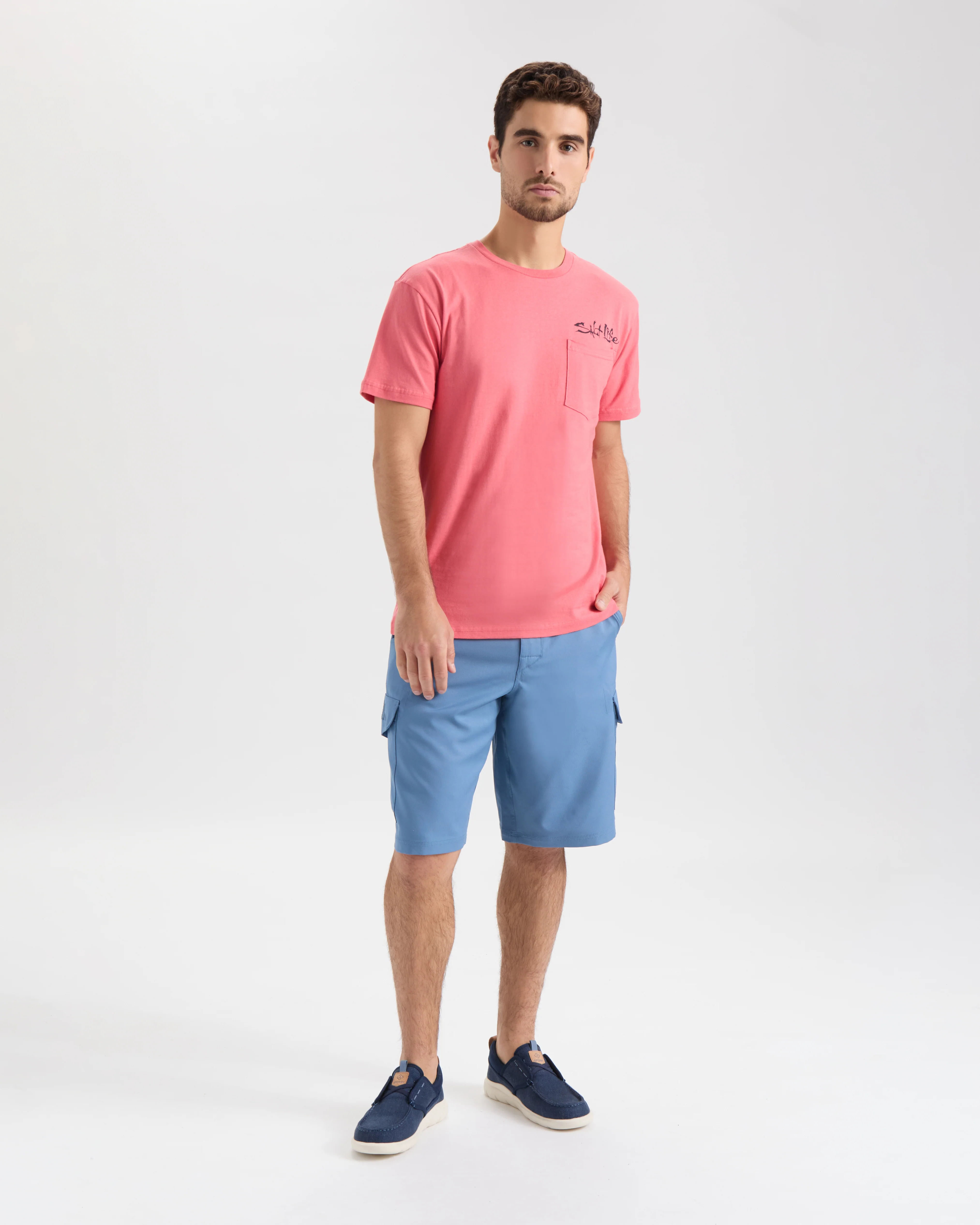 Men’s One Cast At A Time Short Sleeve Tee - Image 6