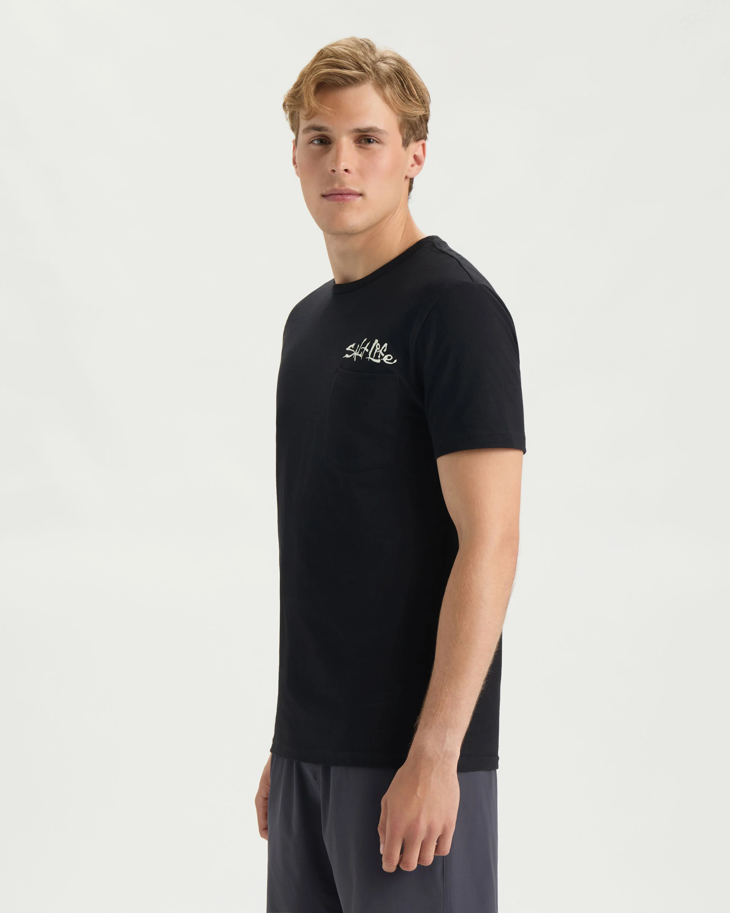 Men’s One Cast At A Time Short Sleeve Tee - Image 3