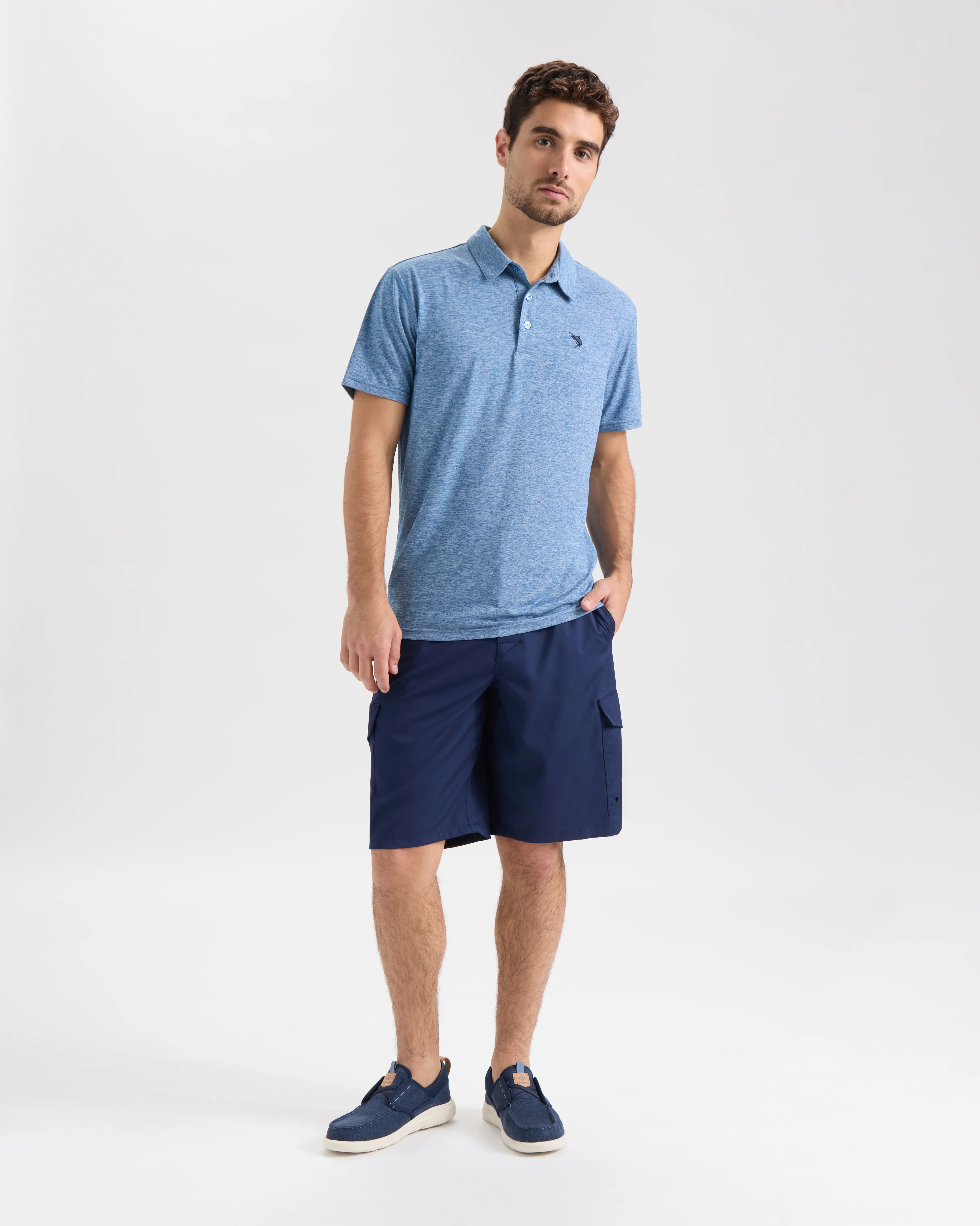 Men’s Outrigger Short Sleeve Polo - Image 6