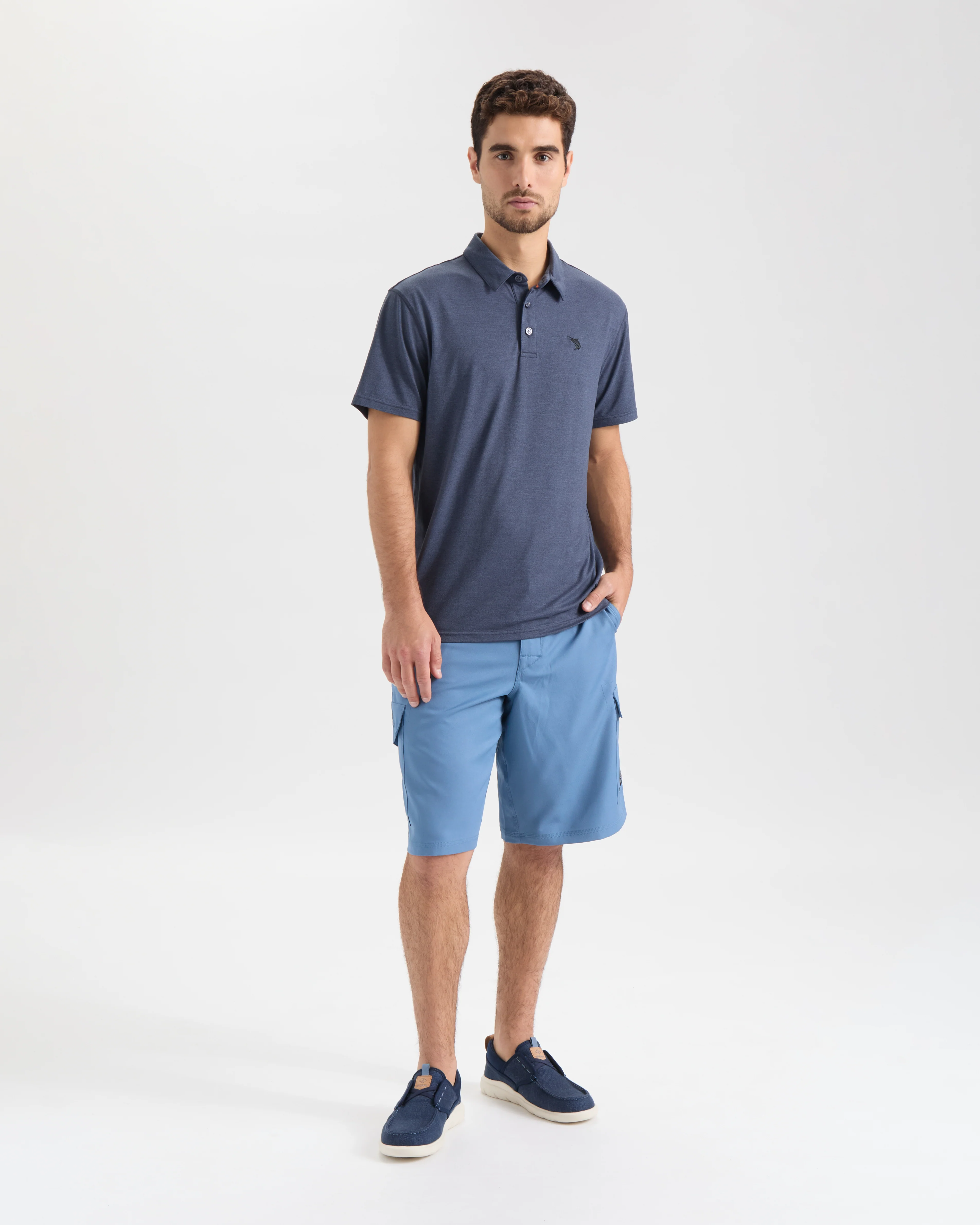 Men’s Outrigger Short Sleeve Polo - Image 6