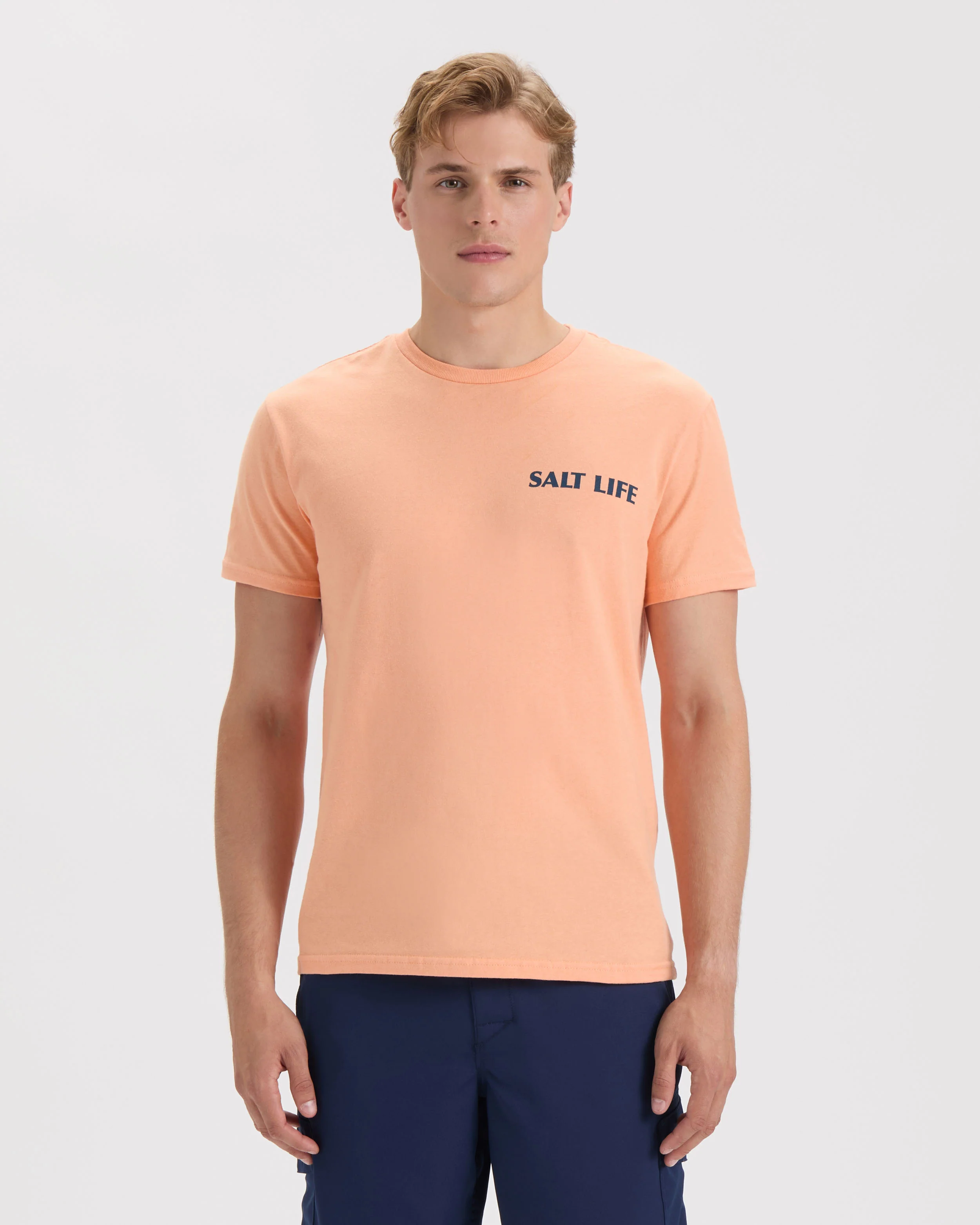 Men’s Palm Sunset Short Sleeve Tee - Image 2