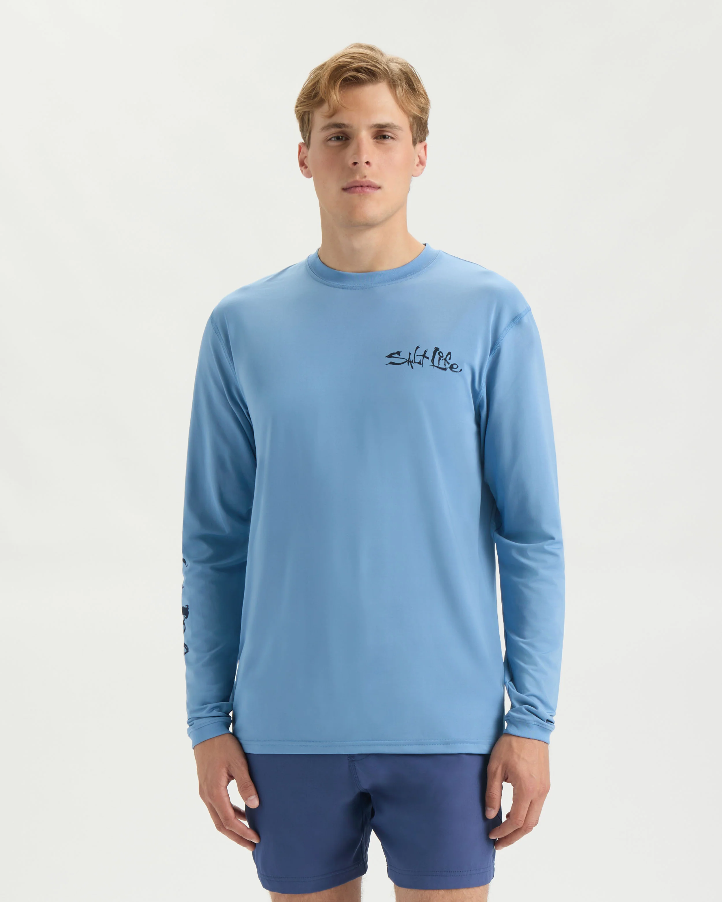 Men's Sailfish N' Bones SLX Performance Long Sleeve Shirt - Image 2