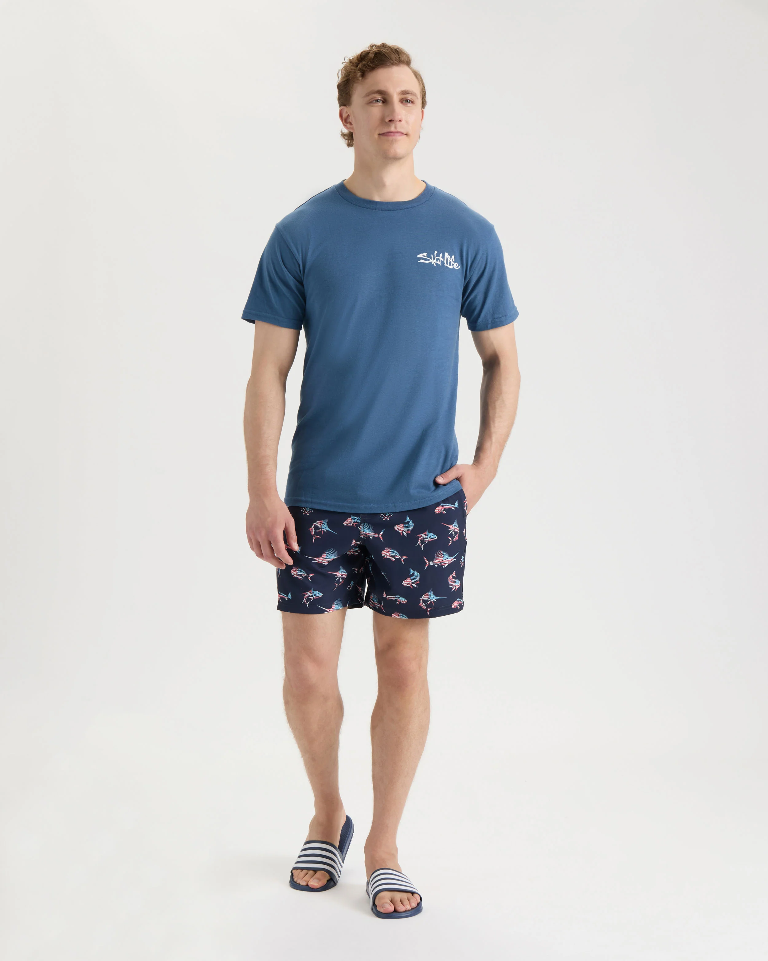Men's Sailfish N' Bones NC Short Sleeve Tee - Image 6