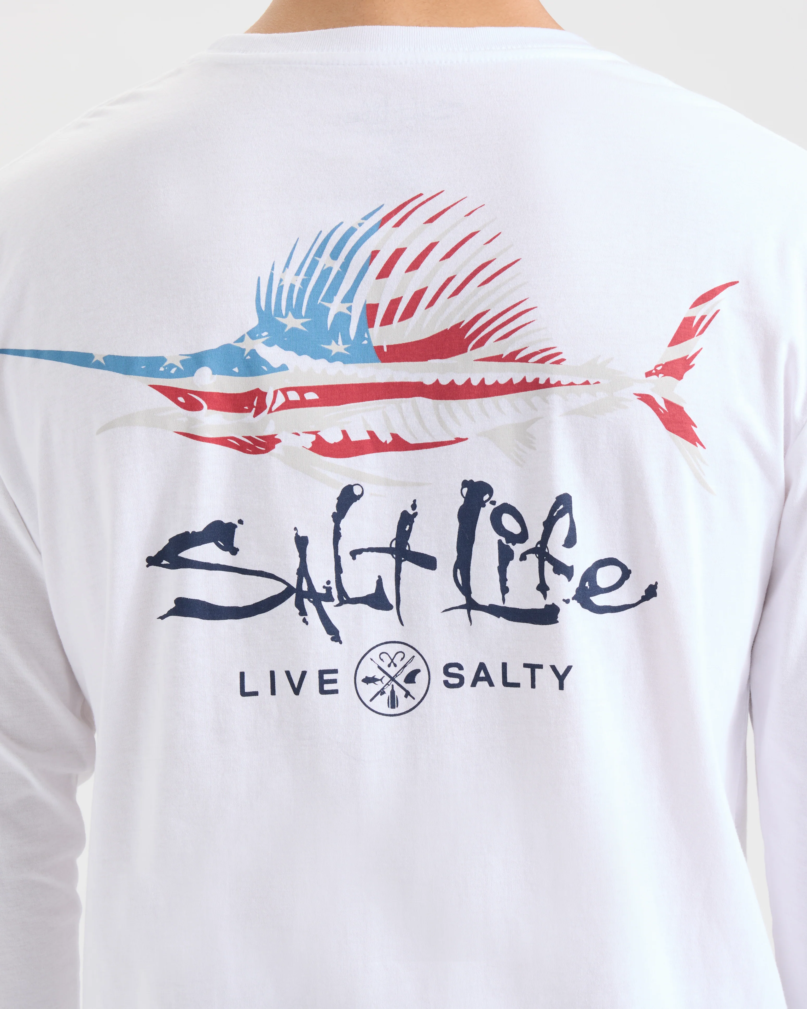 Men’s Sailfish ‘N Bones Long Sleeve Shirt - Image 5