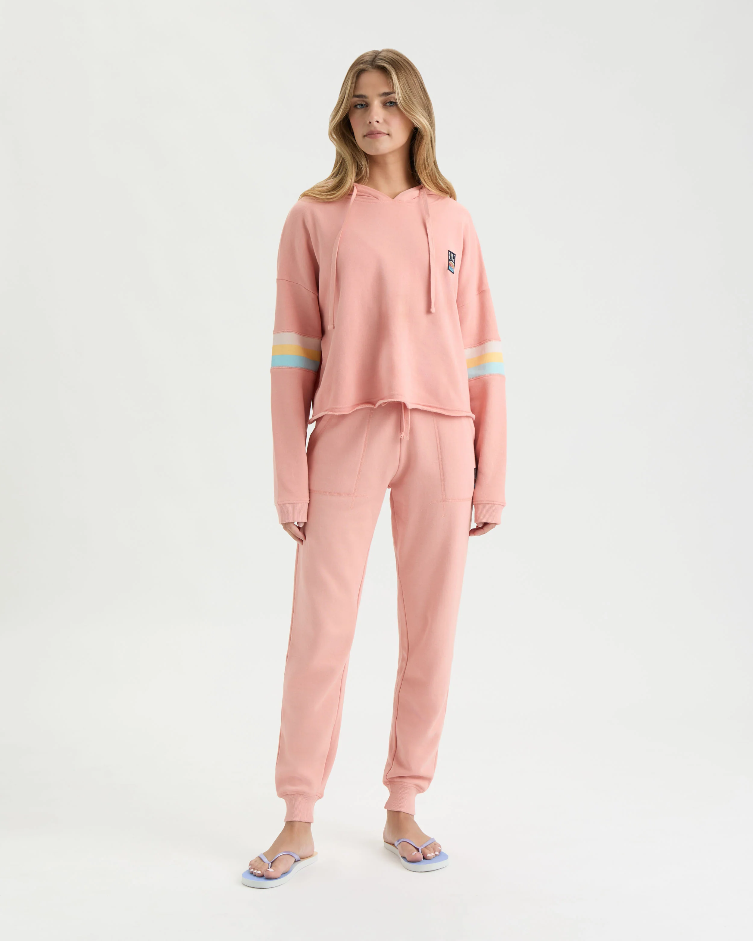 Women's Saltsations Ocean Washed Fleece Joggers - Image 3