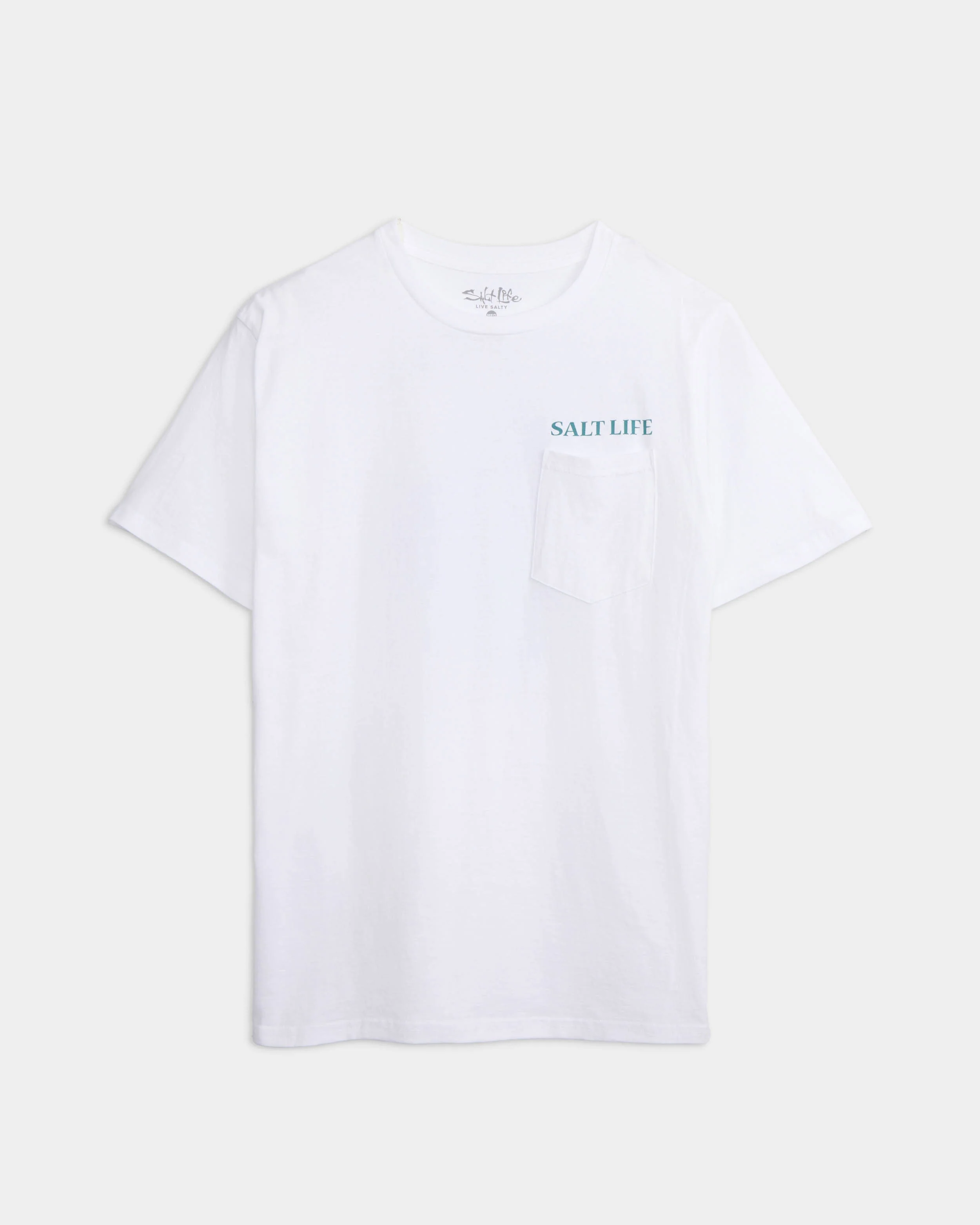Men's Salty Bass Short Sleeve Shirt - Image 2