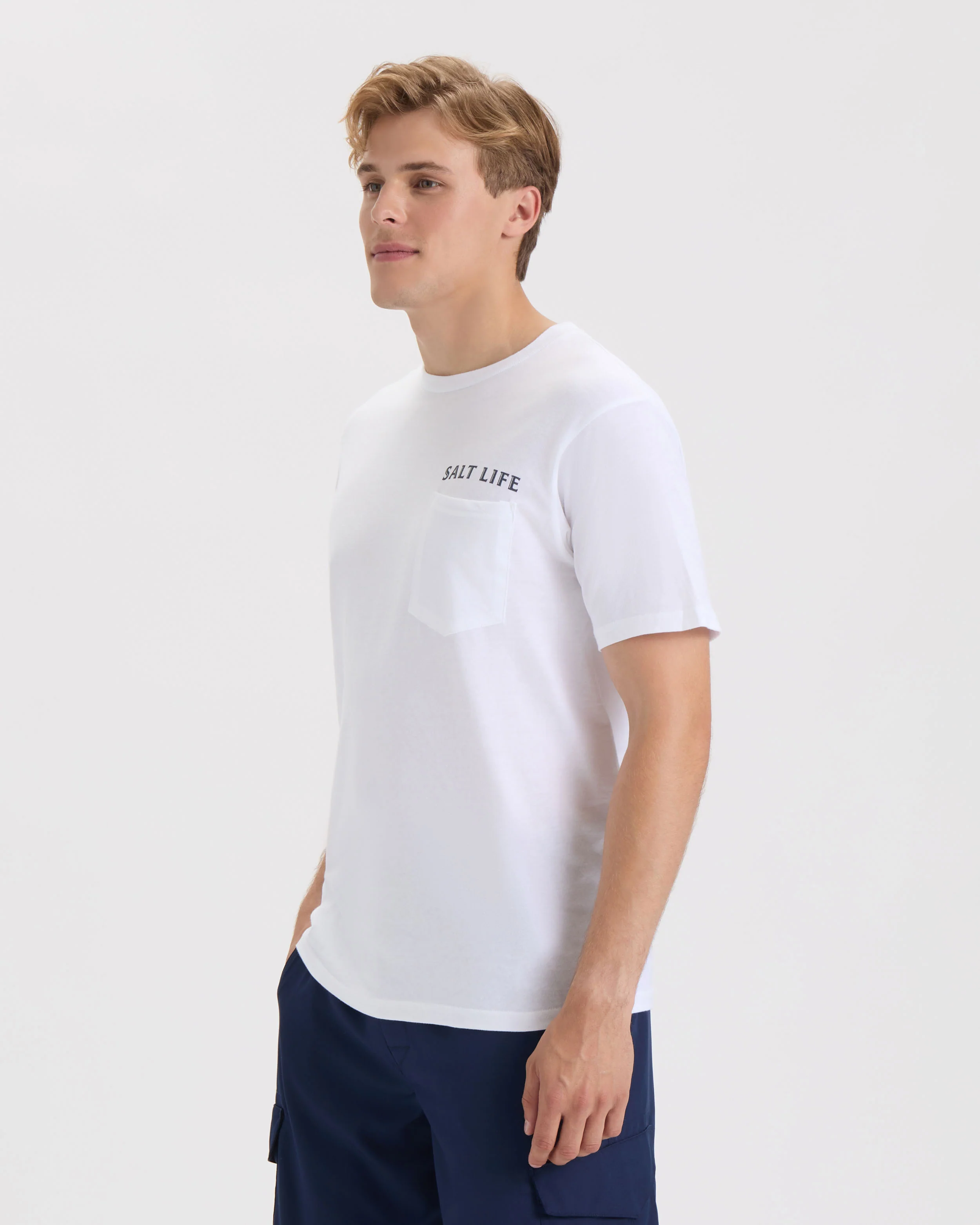 Men's Salty Honor Bones Short Sleeve Tee - Image 5