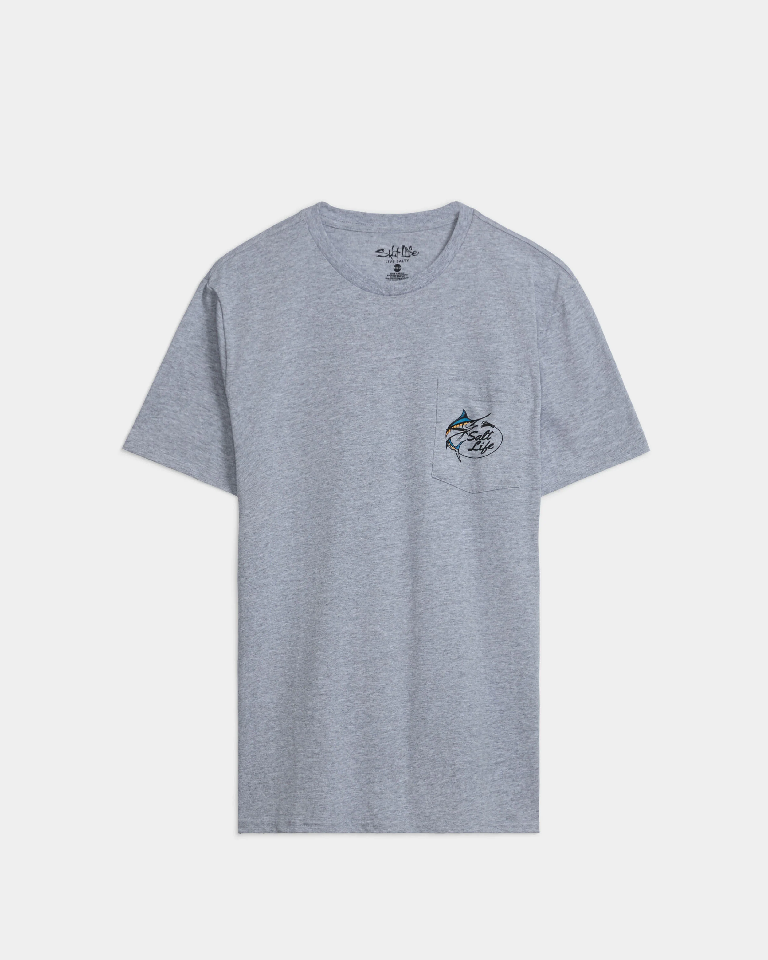 Men’s Salty Marlin Lure Short Sleeve Tee - Image 2