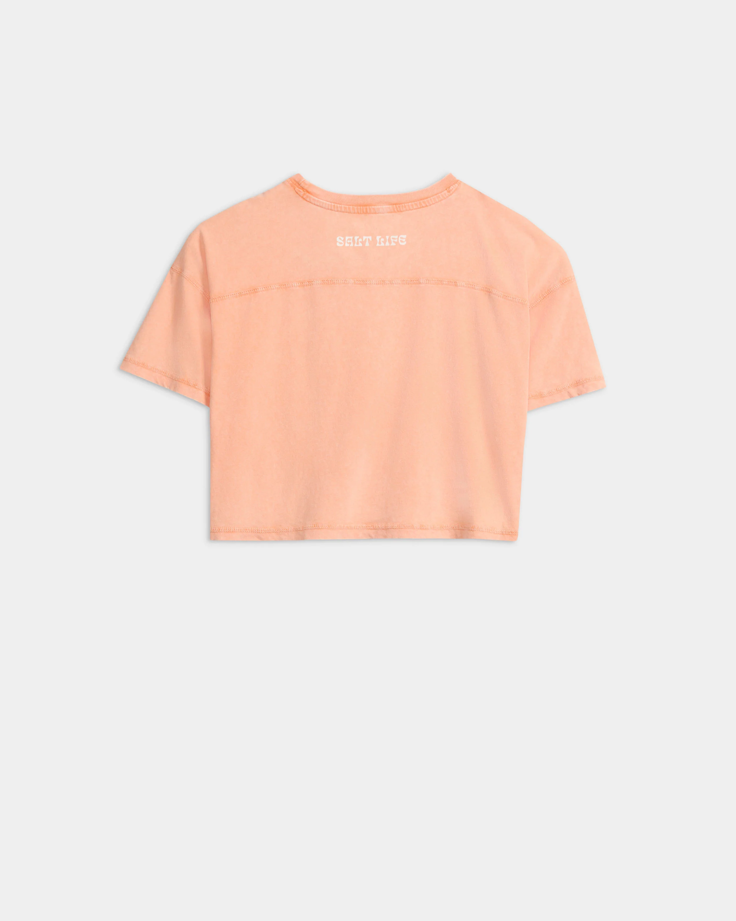 Women's Salty Scenes Cropped Shirt - Image 7