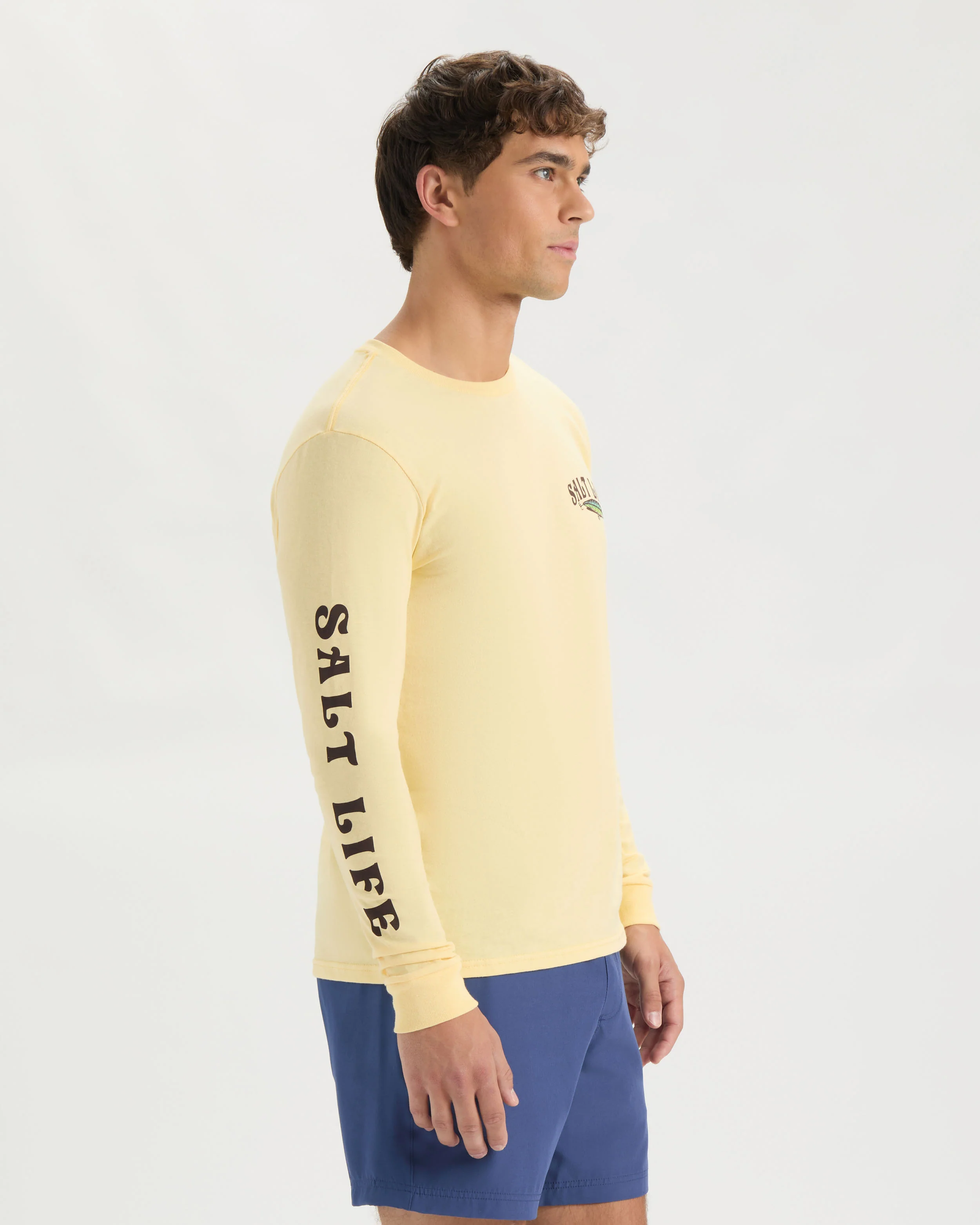 Men’s Salty Way of Life Long Sleeve Shirt - Image 3