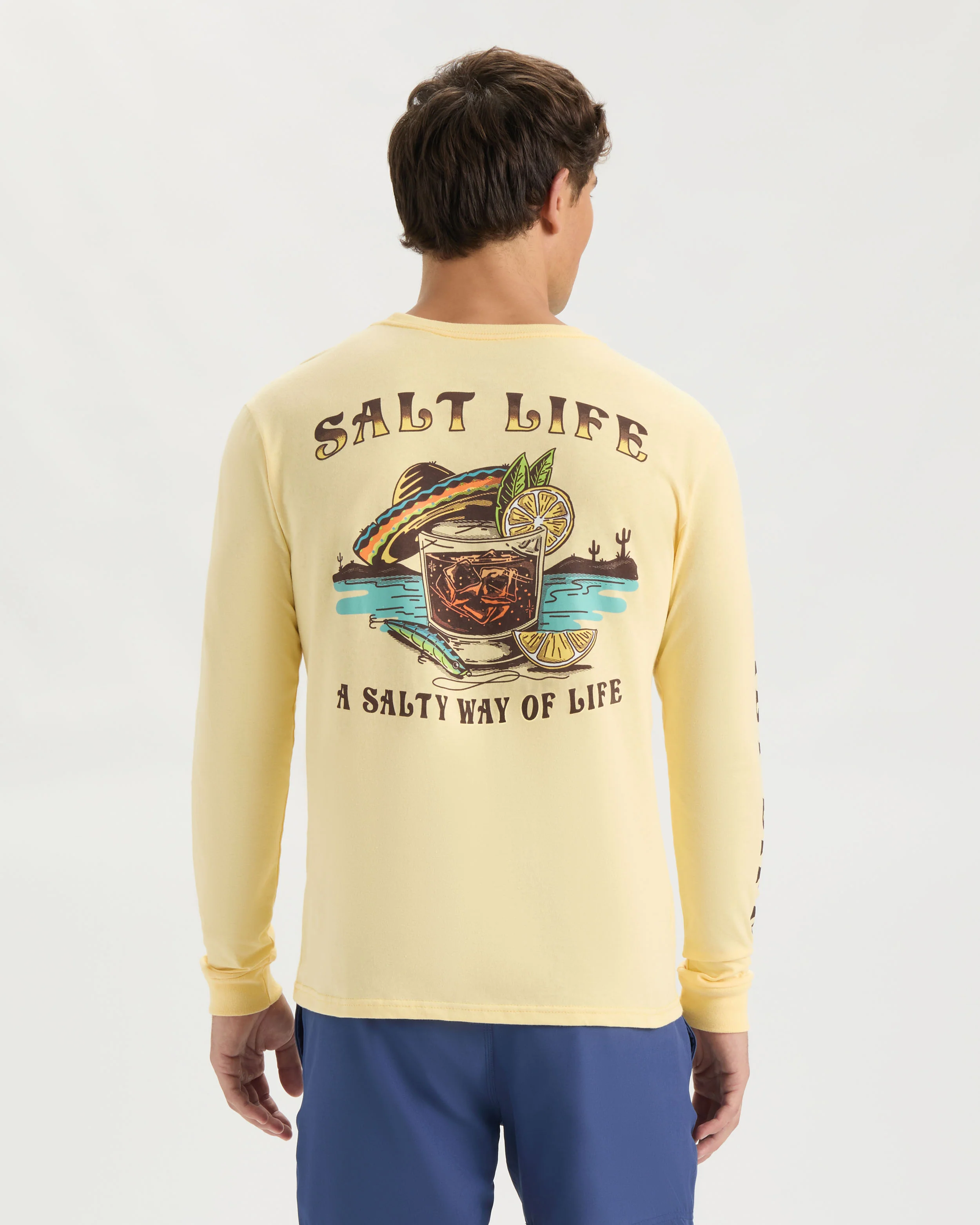 Men’s Salty Way of Life Long Sleeve Shirt - Image 4