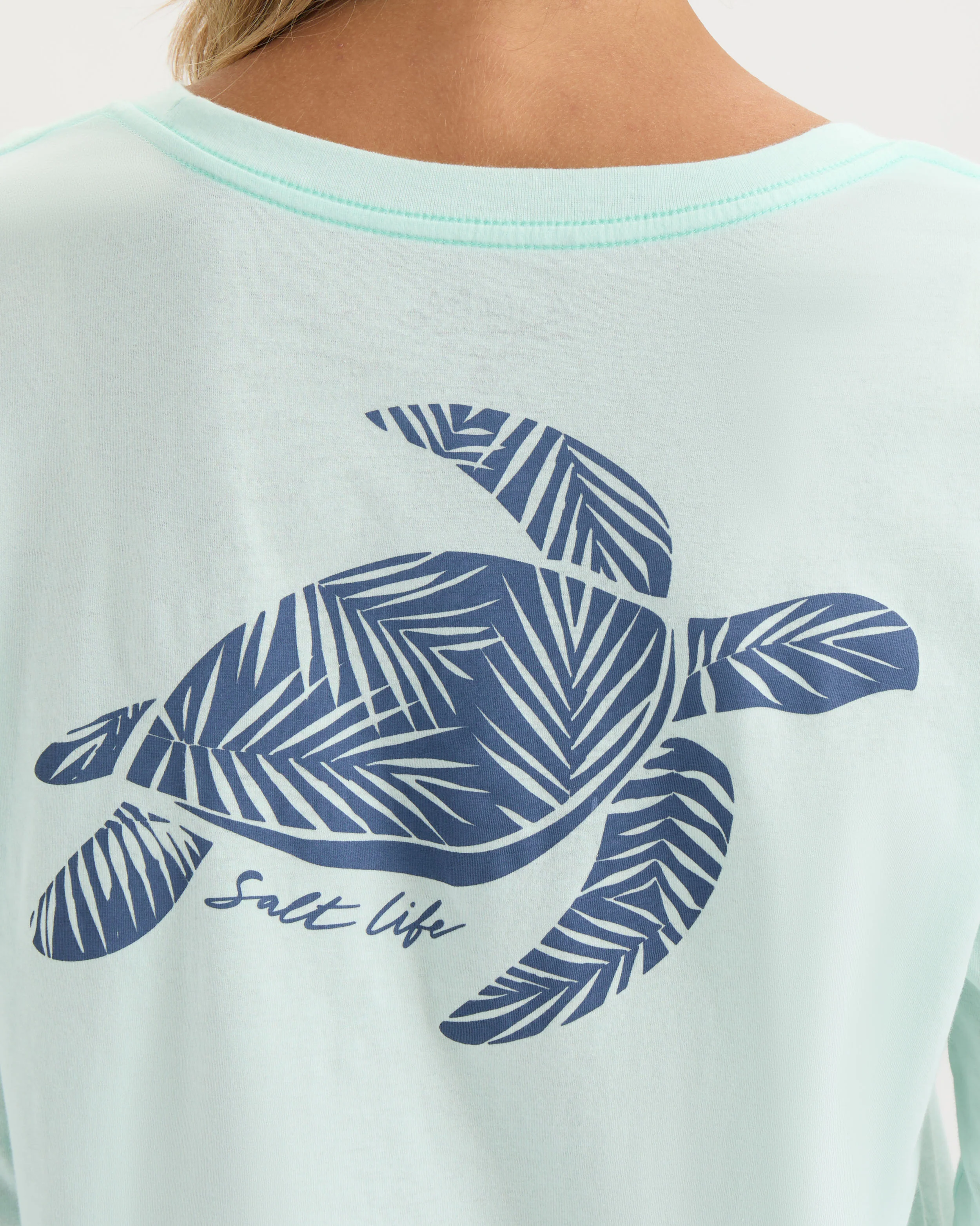 Women’s Sea Cruiser Cropped Long Sleeve Shirt - Image 5