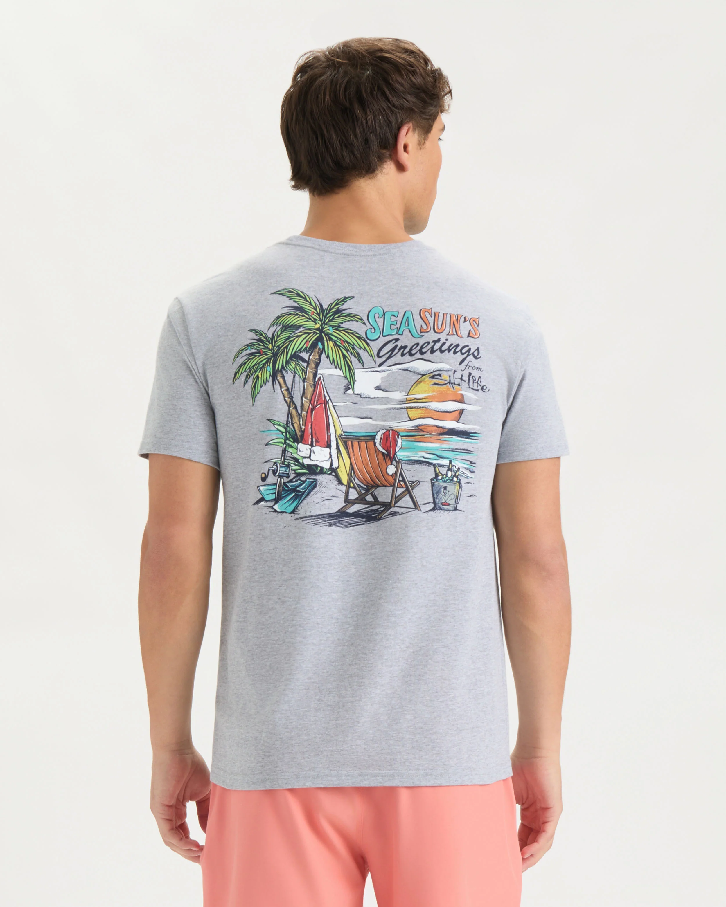 Men’s Sea Suns Greeting Short Sleeve Tee - Image 4