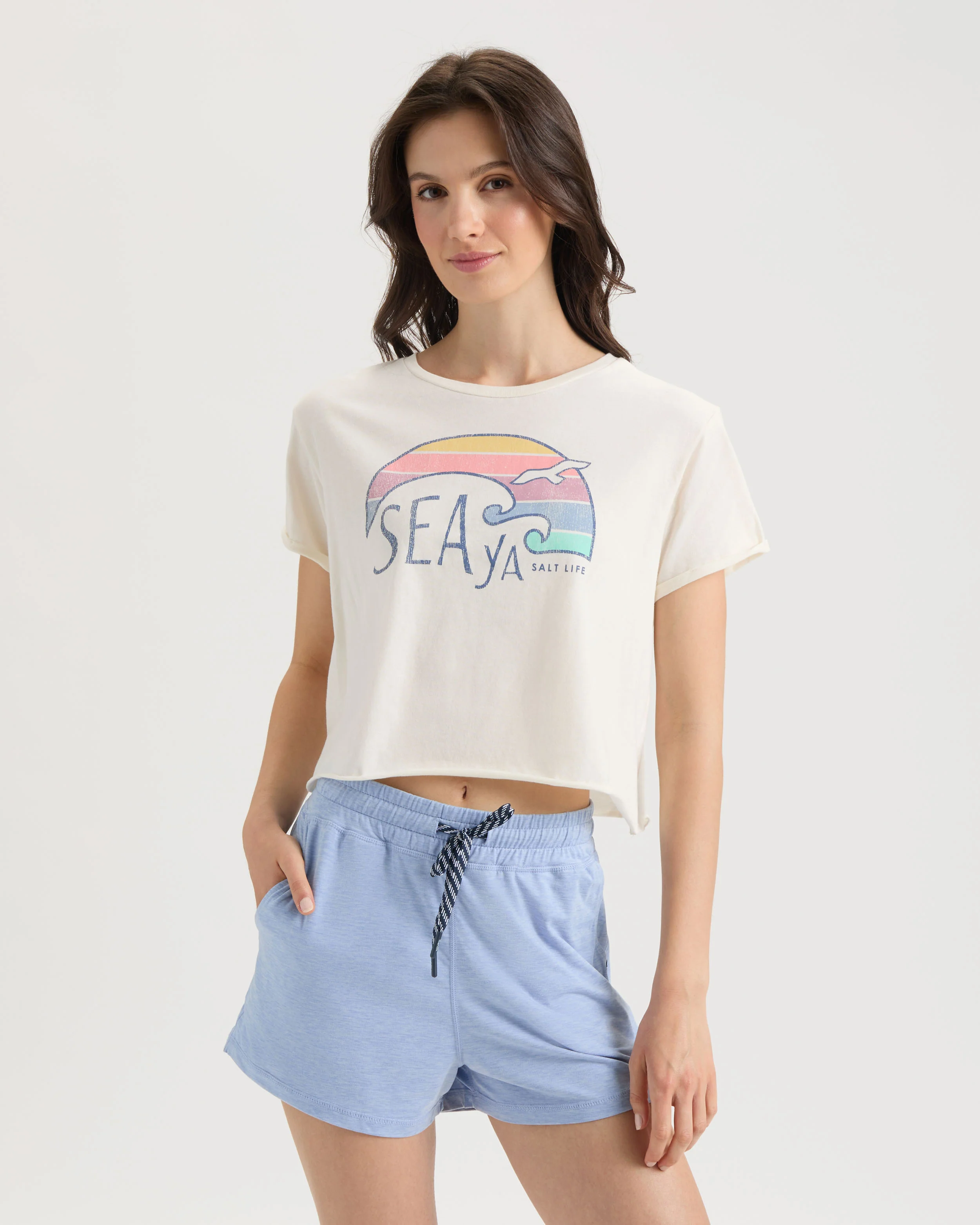 Women's Sea Ya Cropped Tee - Image 2