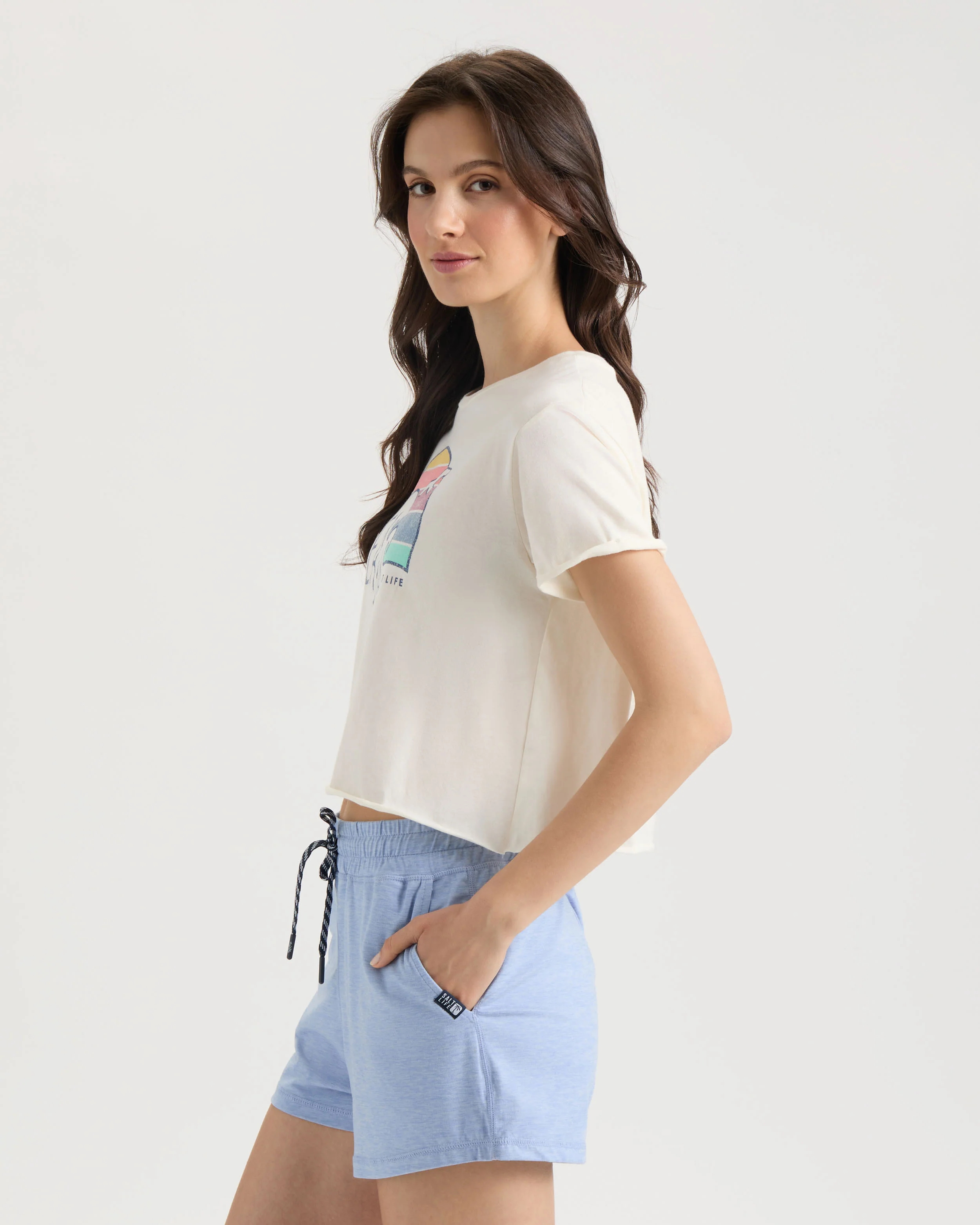 Women's Sea Ya Cropped Tee - Image 4