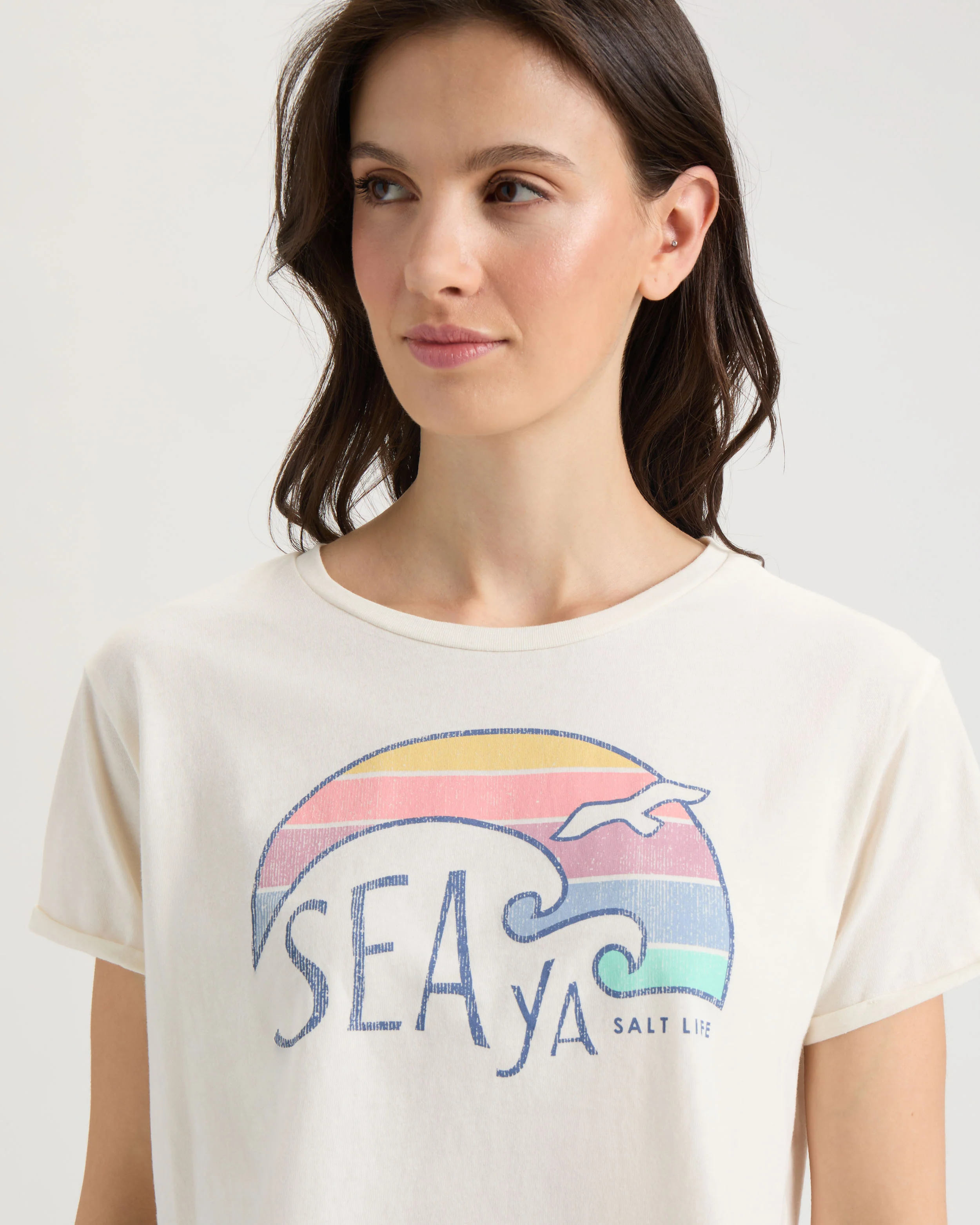 Women's Sea Ya Cropped Tee - Image 5