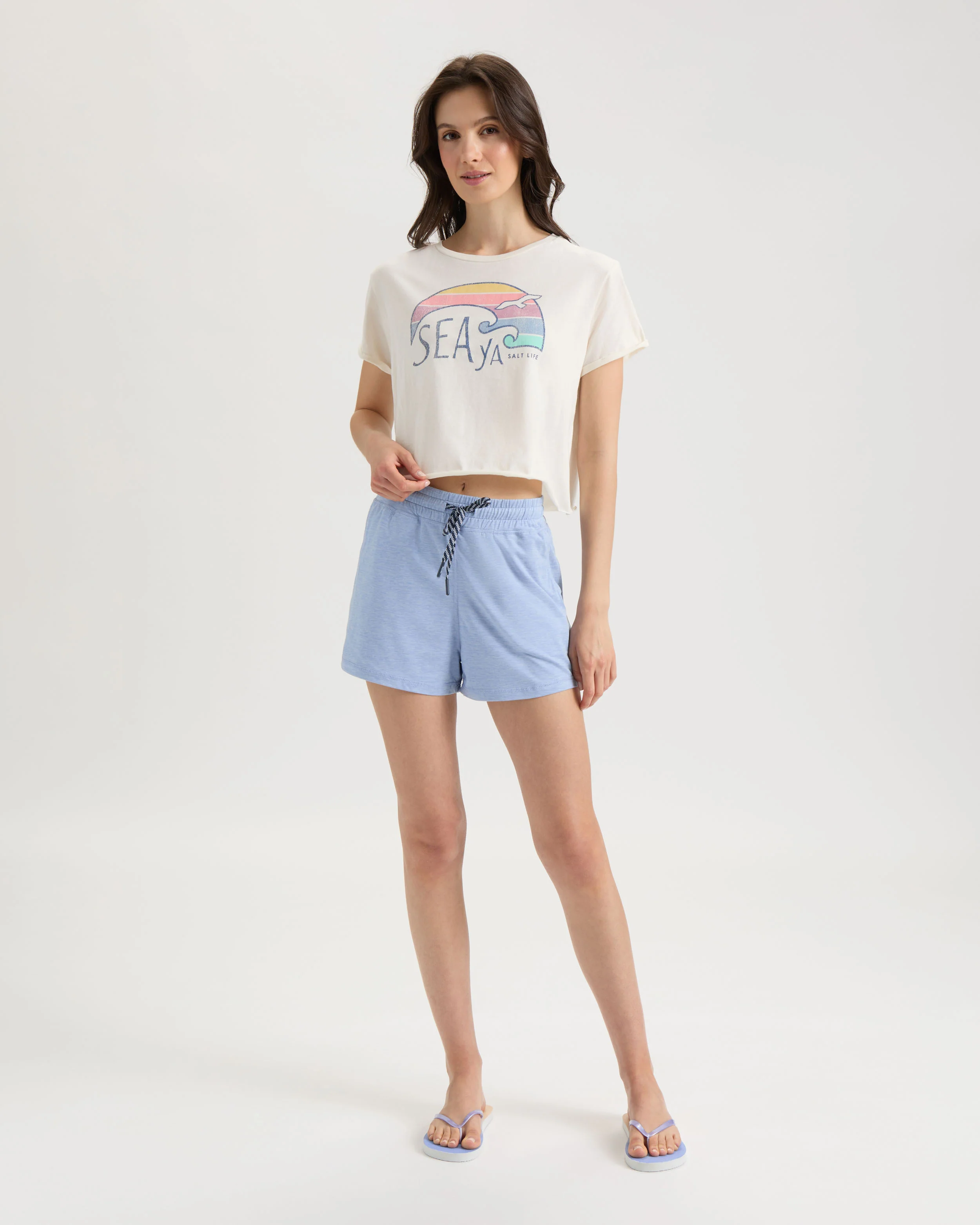 Women's Sea Ya Cropped Tee - Image 6