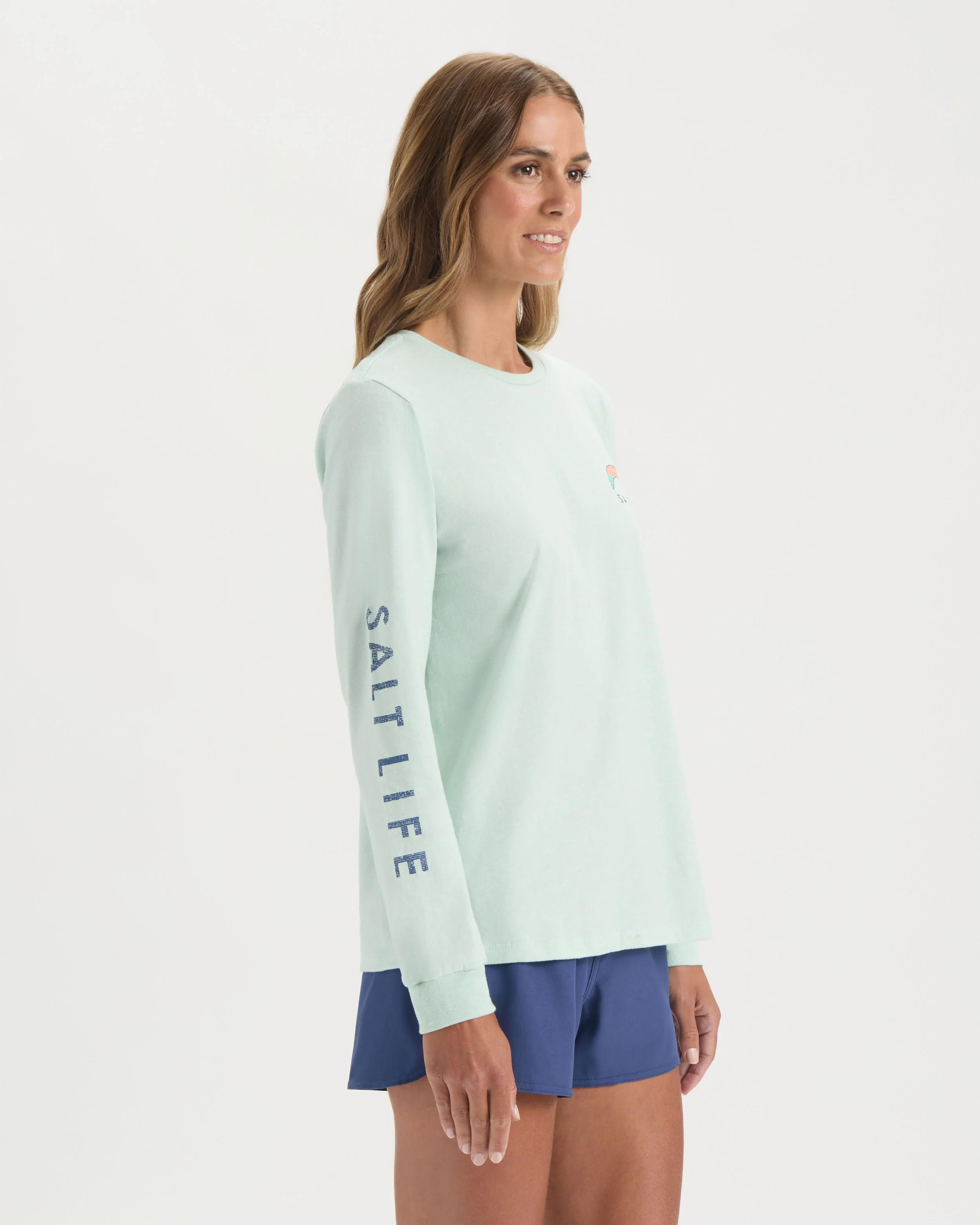 Women’s Sea Ya Later Long Sleeve Shirt - Image 3