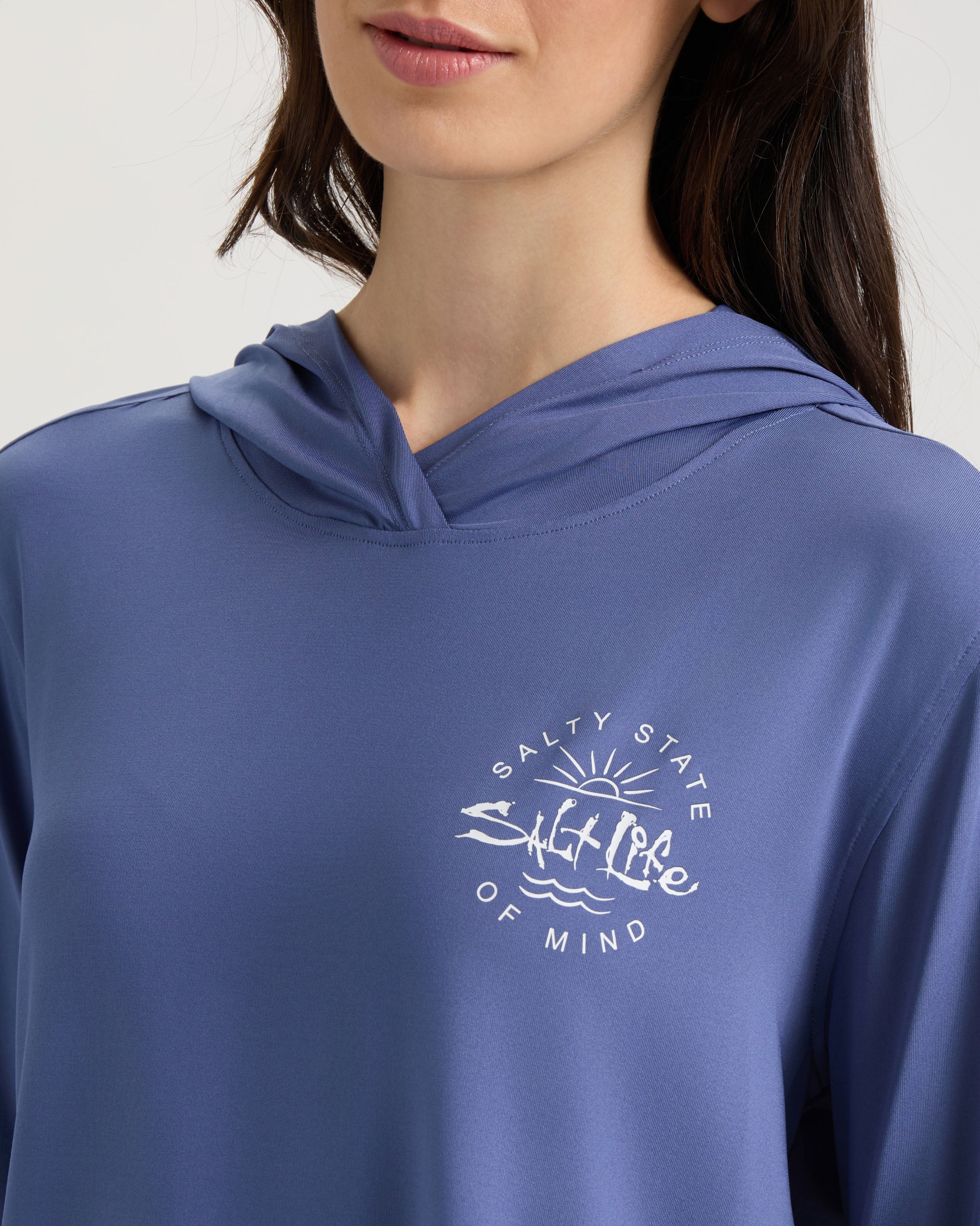 Women's Seaglass Bay Performance SLX Hoodie - Image 6