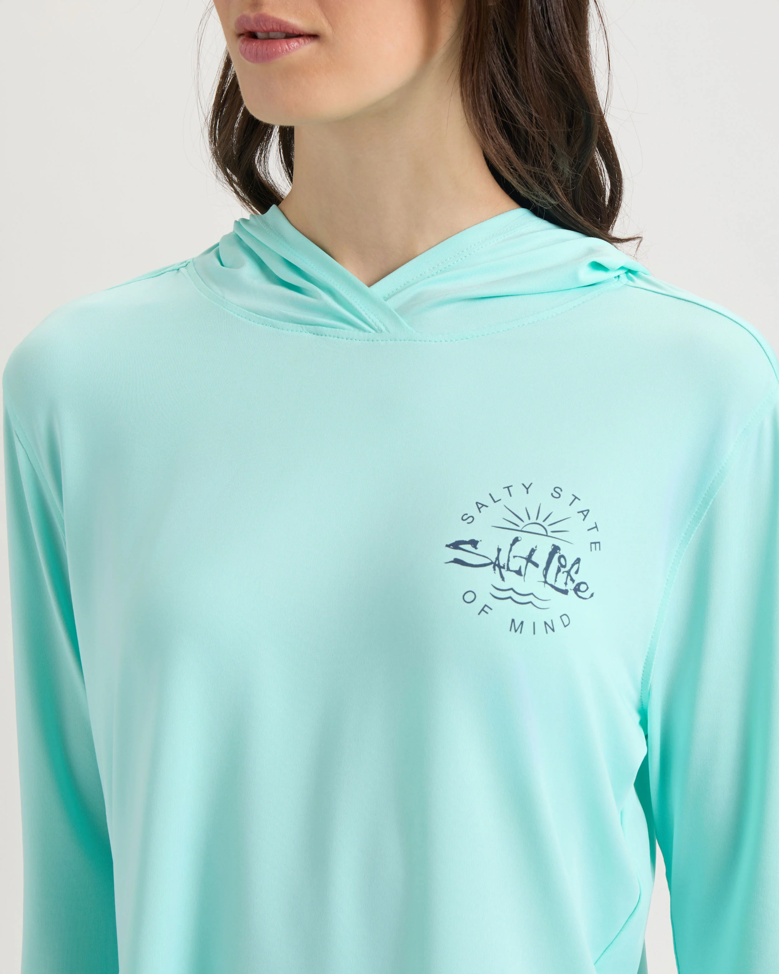 Women's Seaglass Bay Performance SLX Hoodie - Image 4