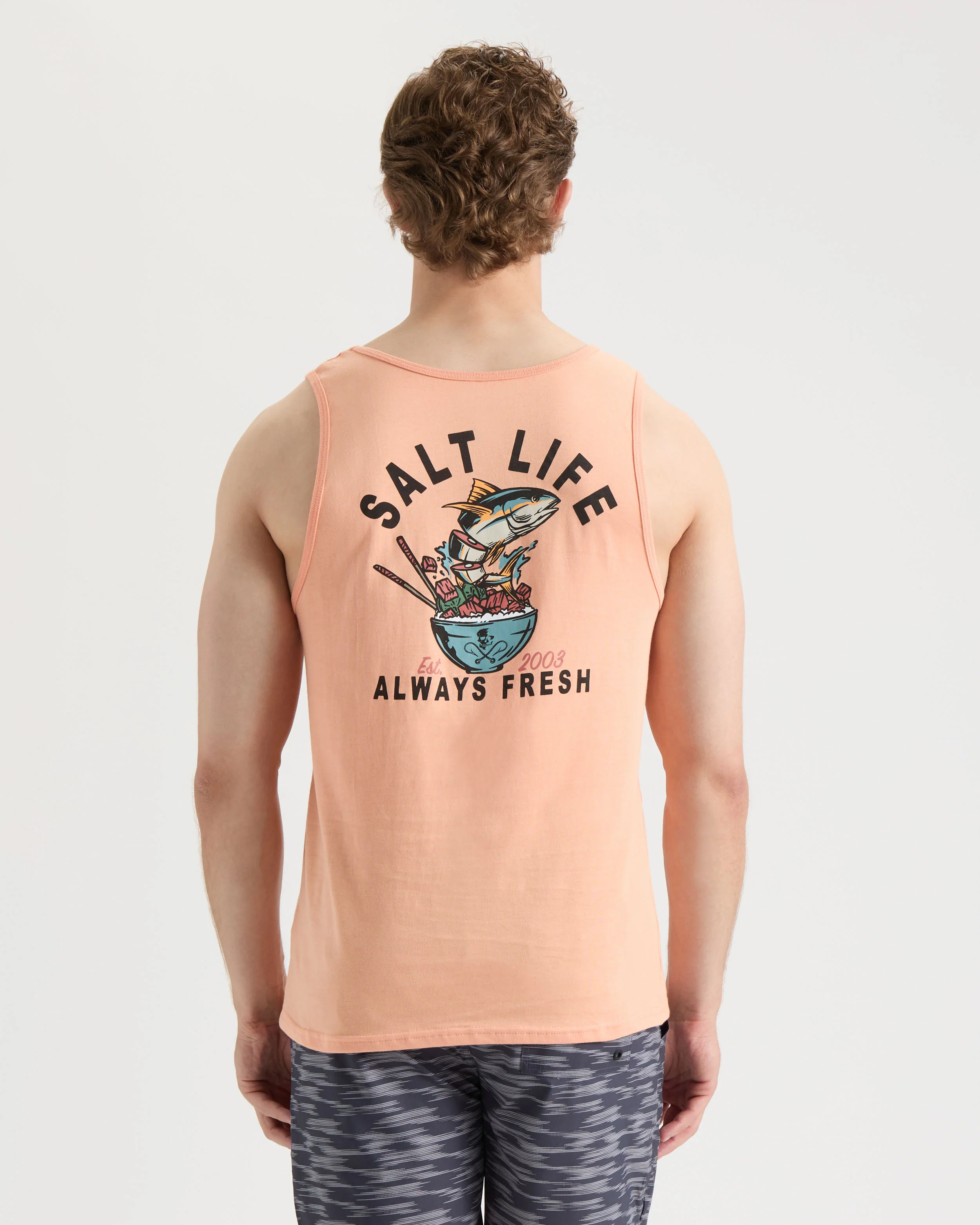 Men's Served Fresh Tank Top - Image 3