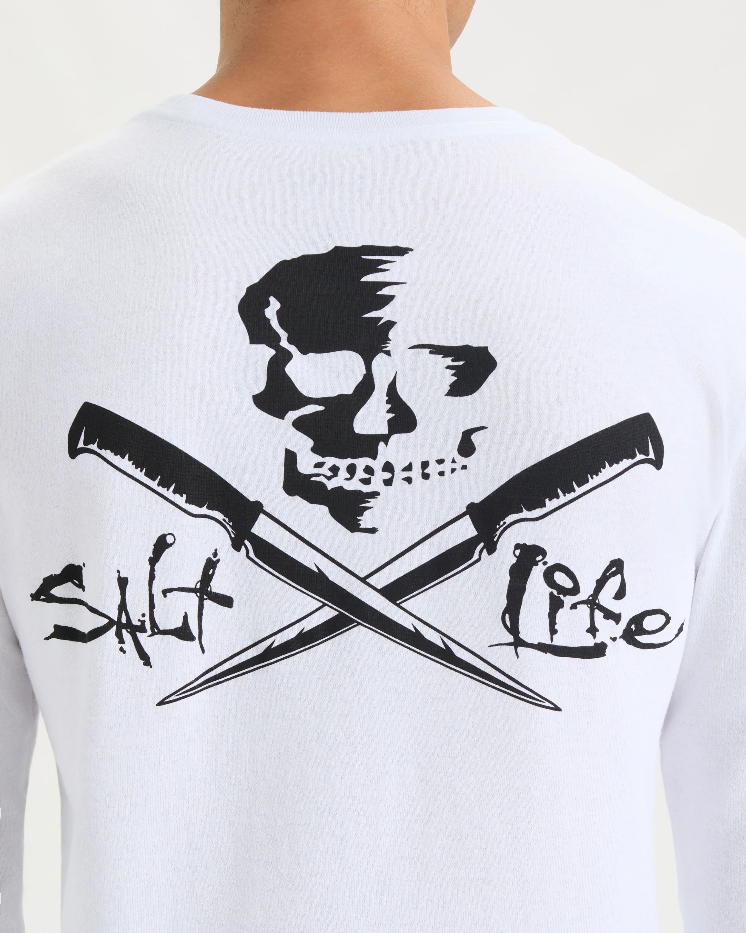 Men’s Skull and Fillet Long Sleeve Shirt - Image 5