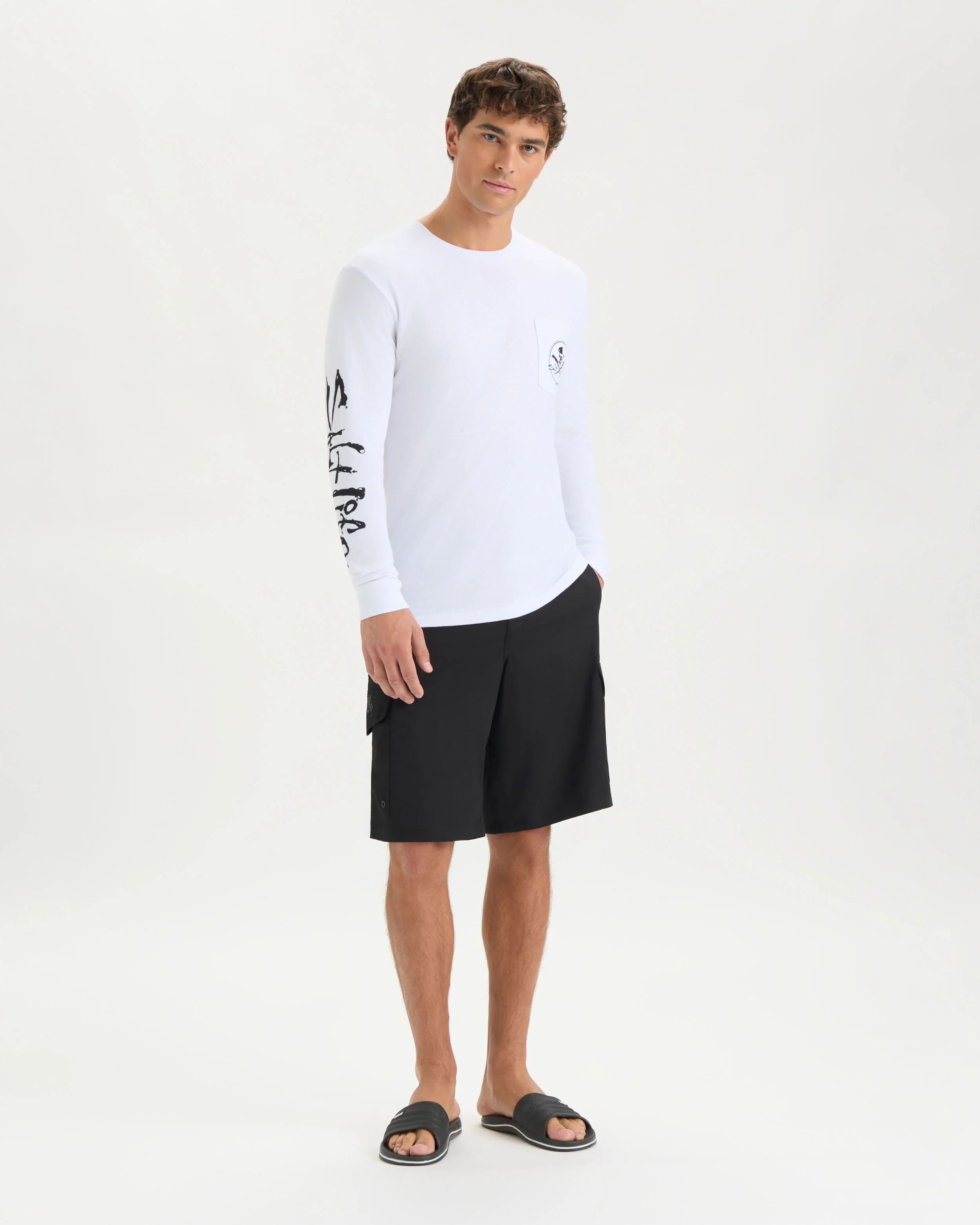 Men’s Skull and Fillet Long Sleeve Shirt - Image 6