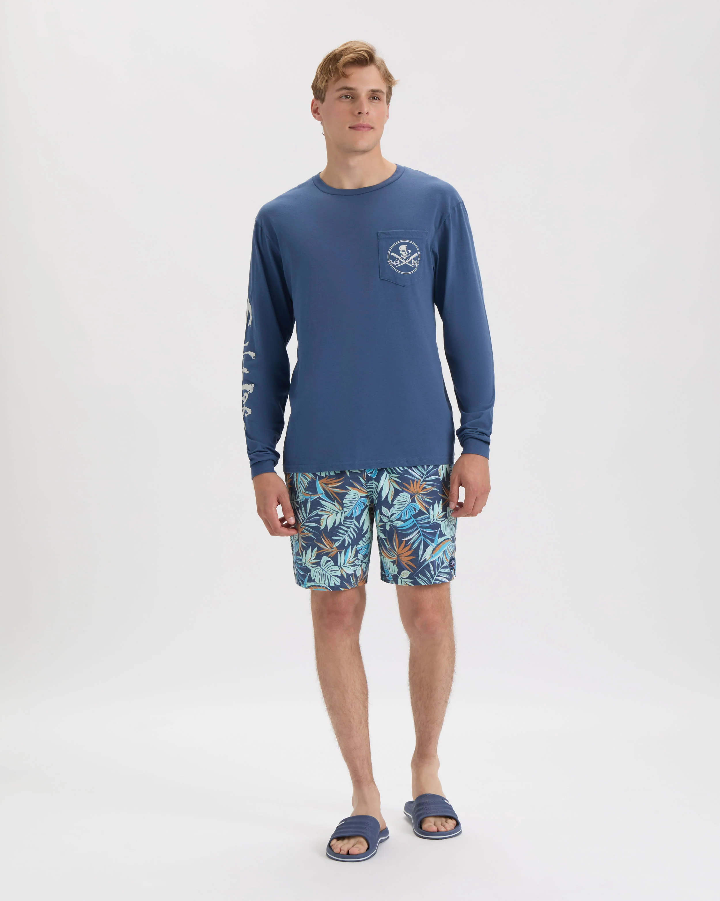 Men’s Skull and Fillet Long Sleeve Shirt - Image 6