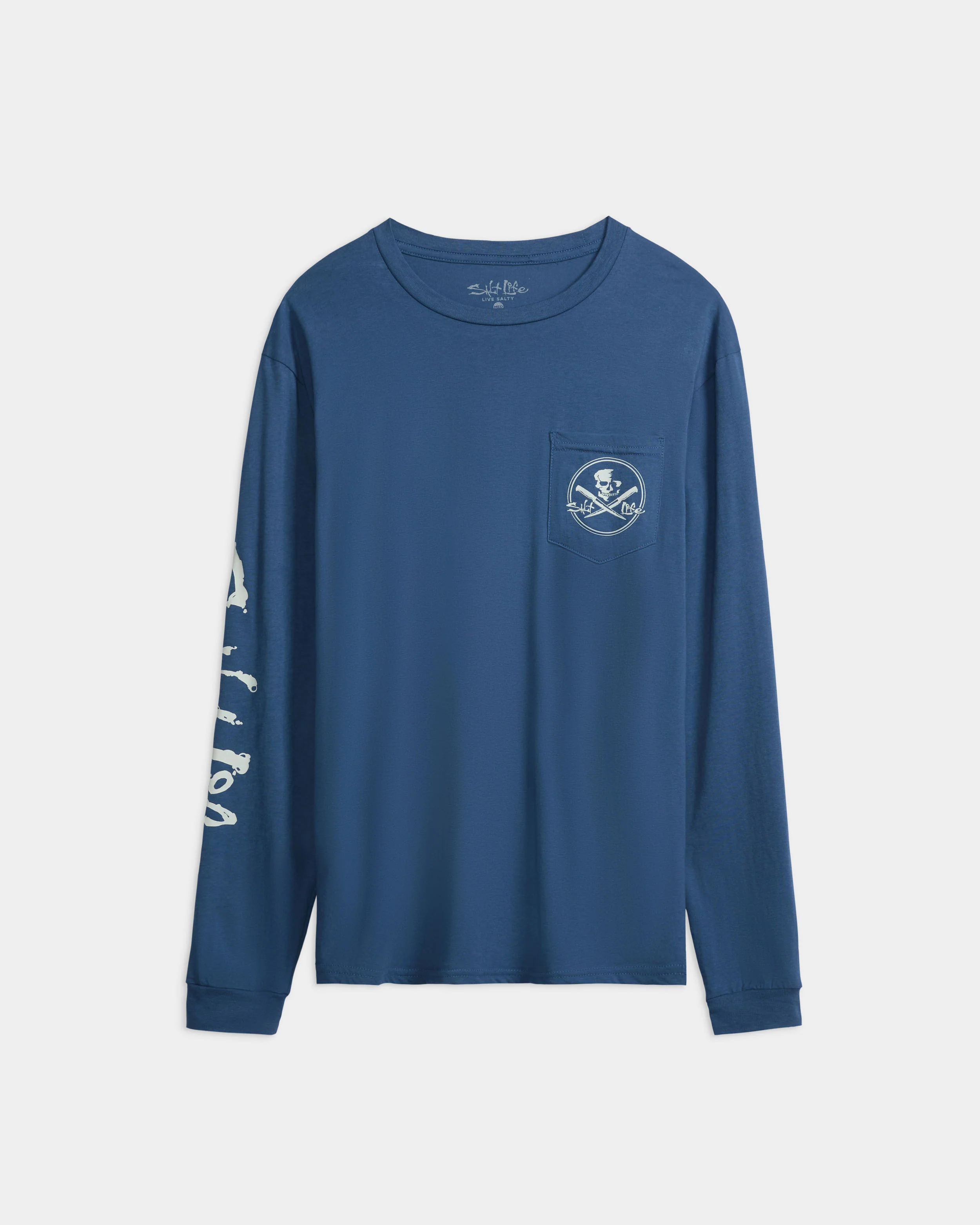 Men’s Skull and Fillet Long Sleeve Shirt - Image 7