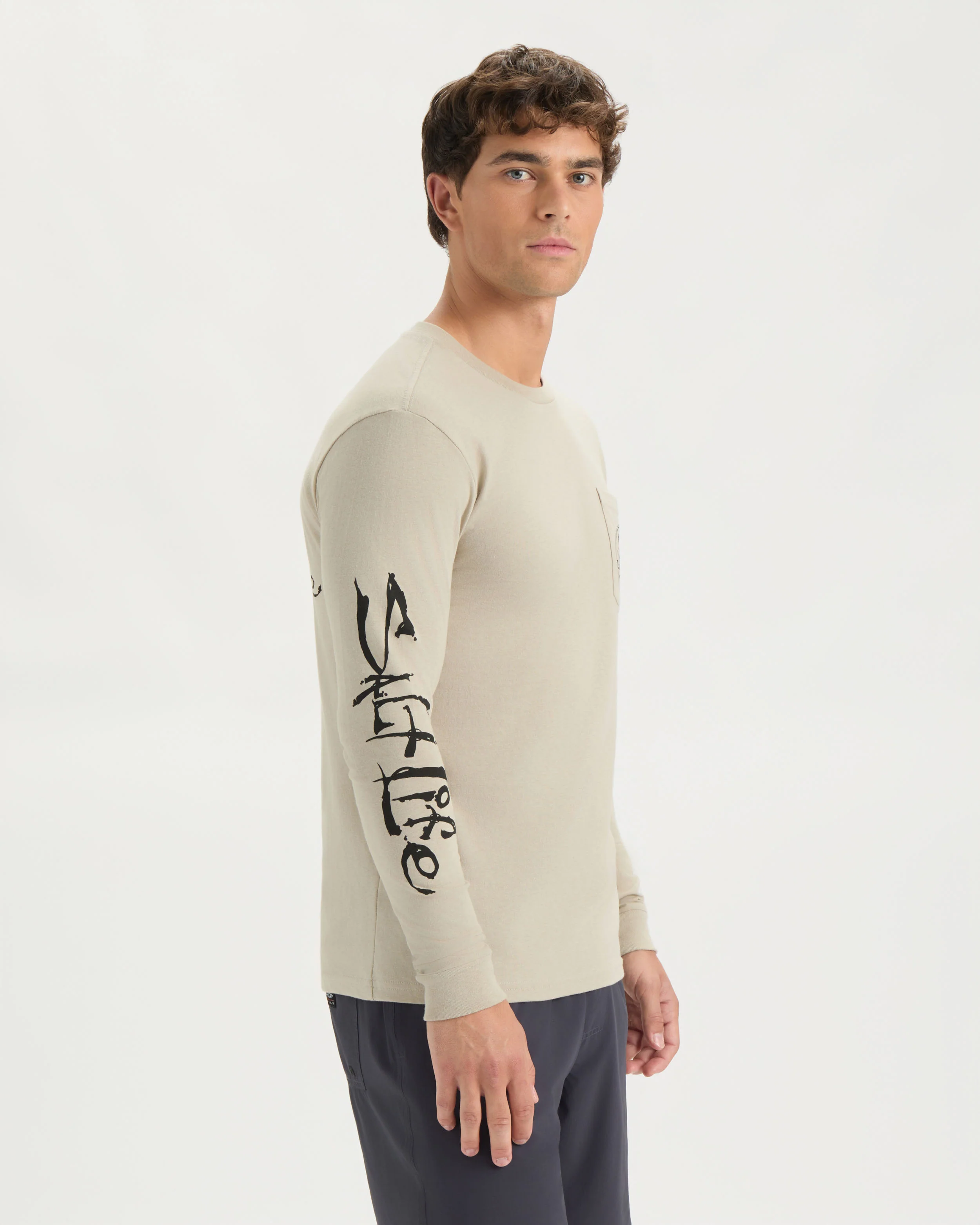 Men’s Skull and Poles Long Sleeve - Image 3