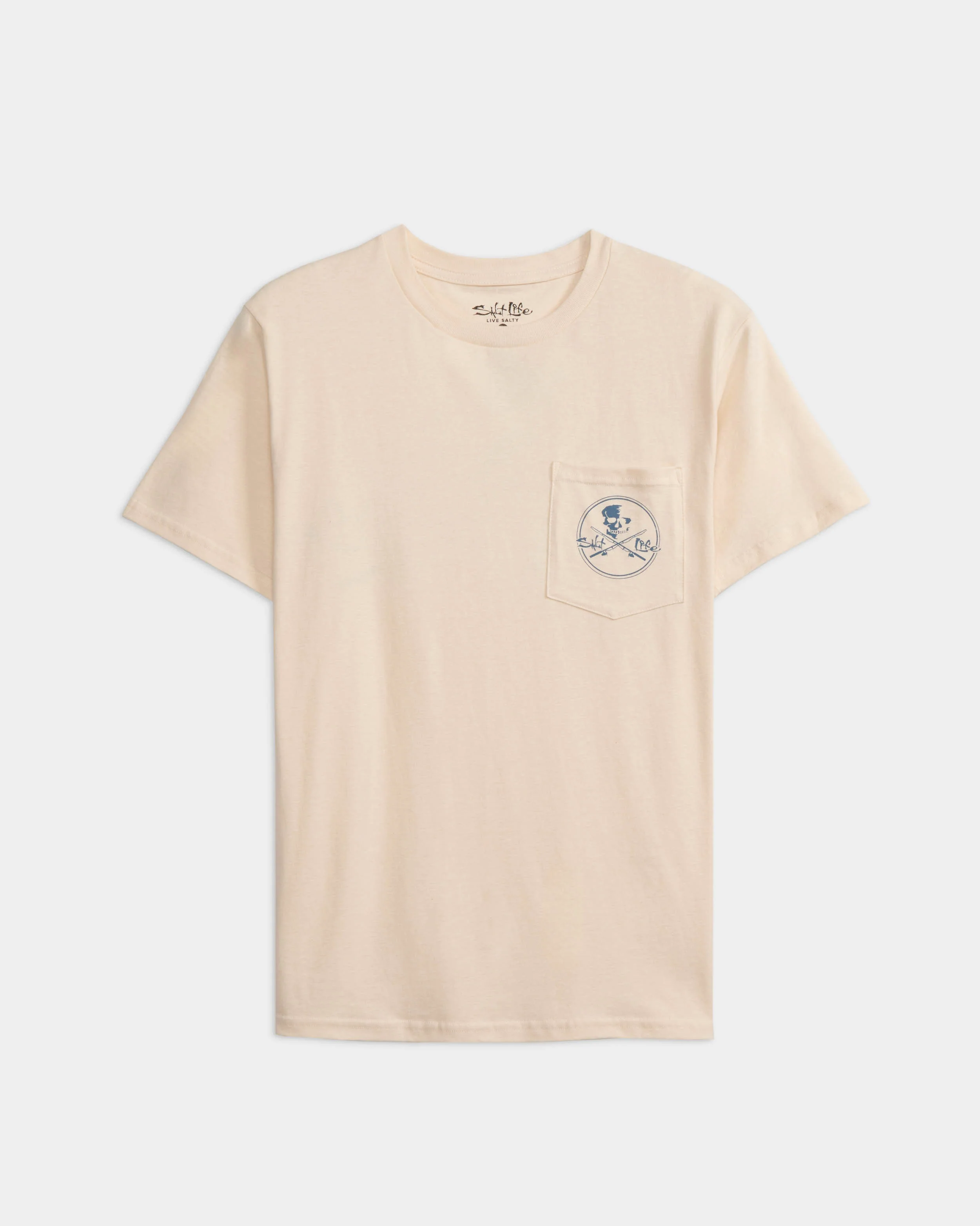 Men's Skull and Poles Short Sleeve Tee - Image 2