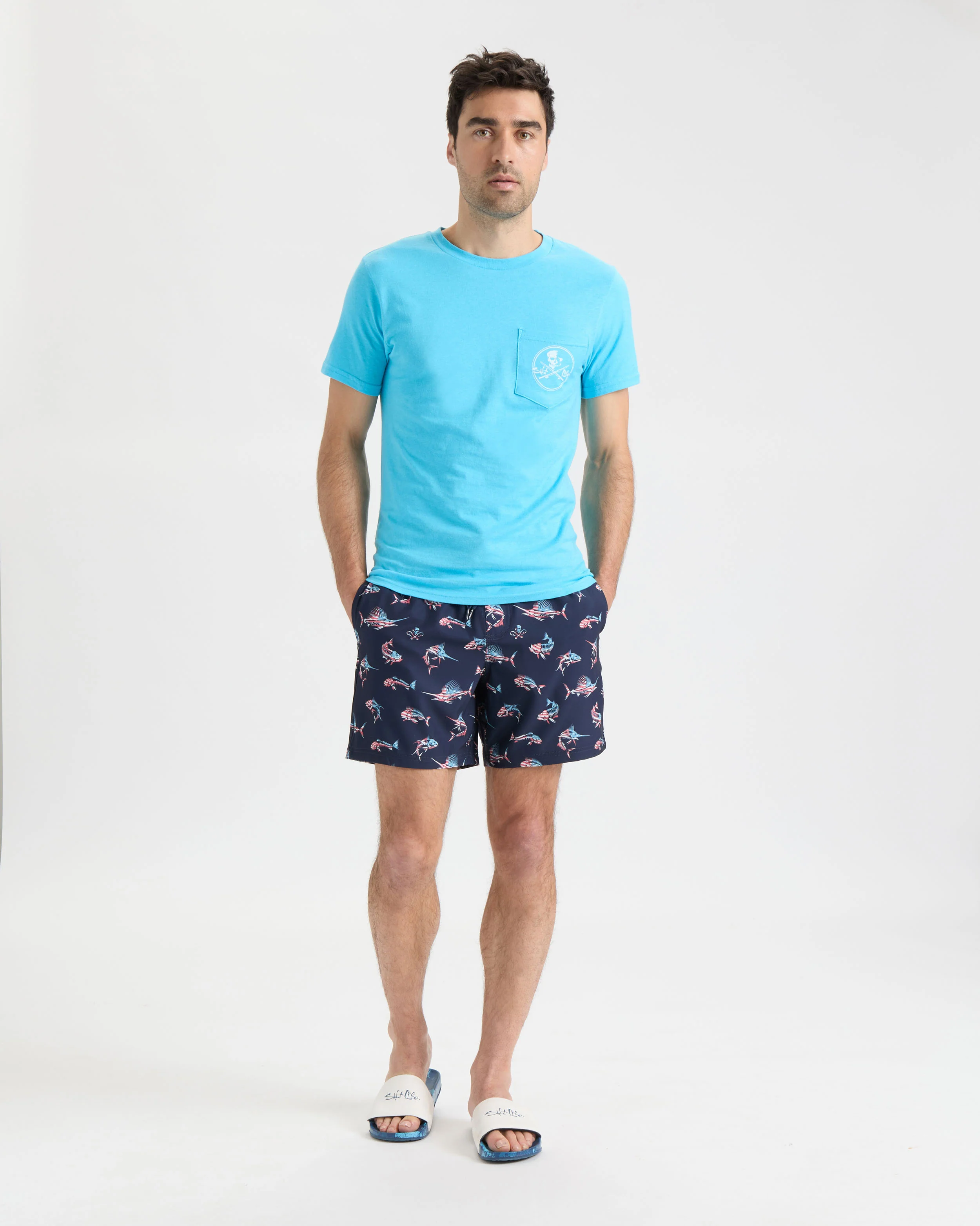 Men's Skull and Poles Short Sleeve Tee - Image 7