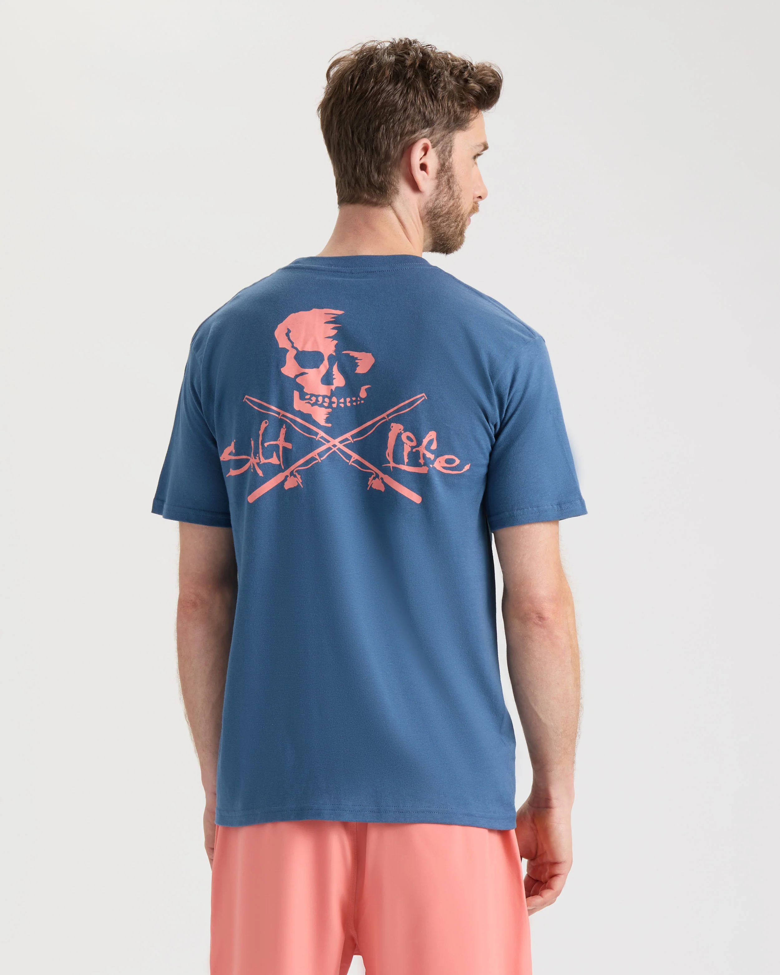 Men's Skull and Poles Short Sleeve Tee - Image 4