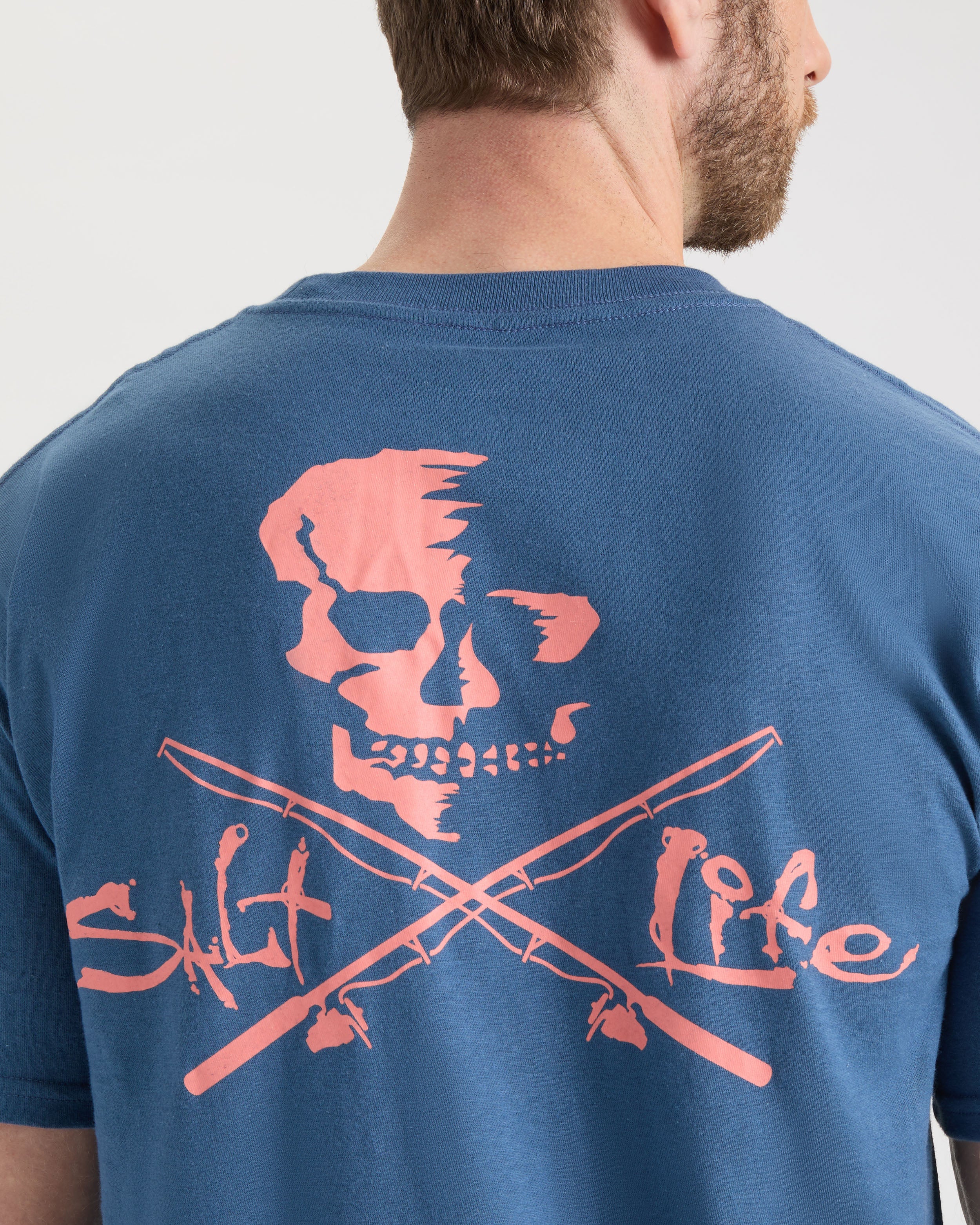 Men's Skull and Poles Short Sleeve Tee - Image 5