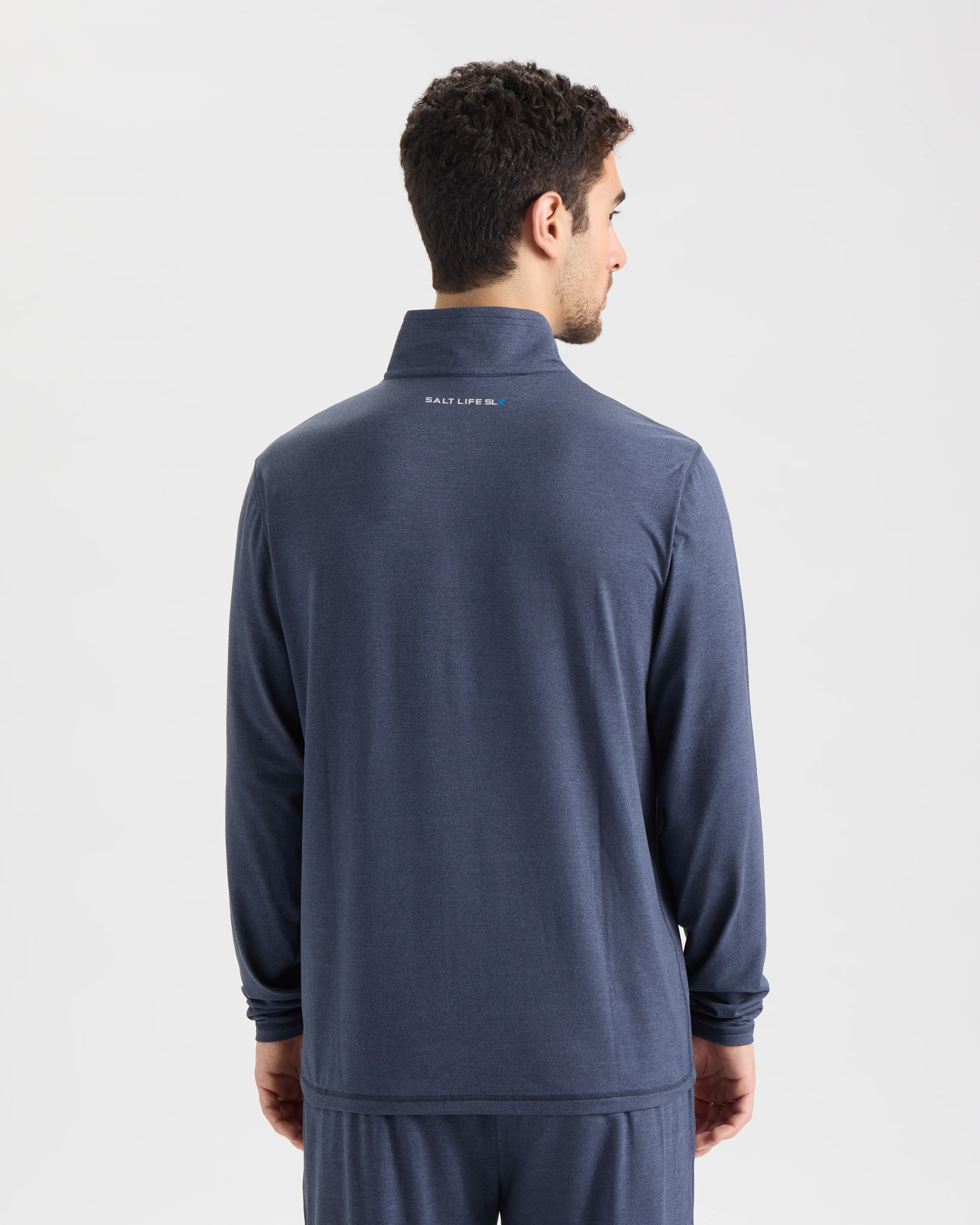 Men's Stamina Zip Mock Neck Performance Pullover - Image 4