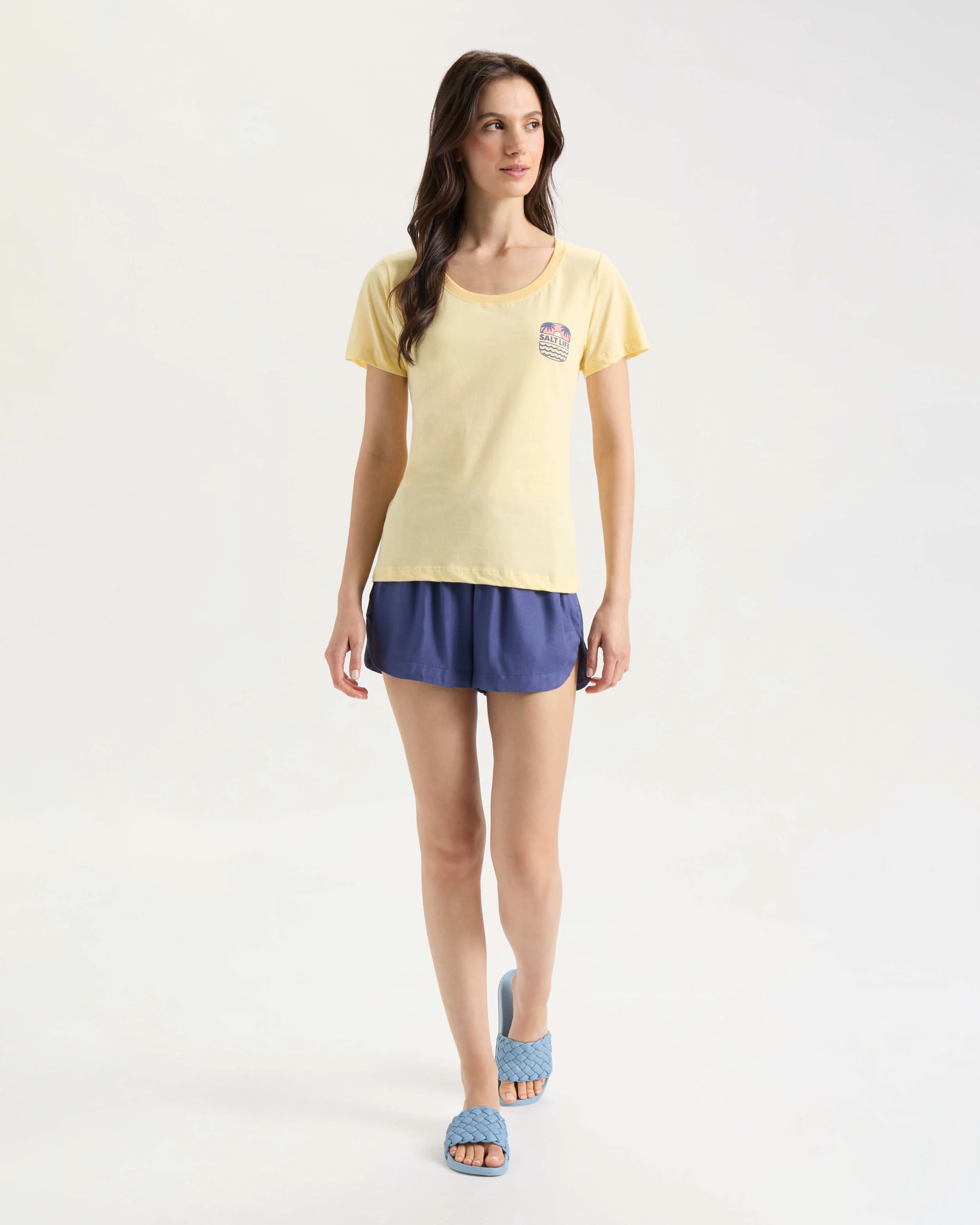 Women's Sunset Waves Short - Image 6