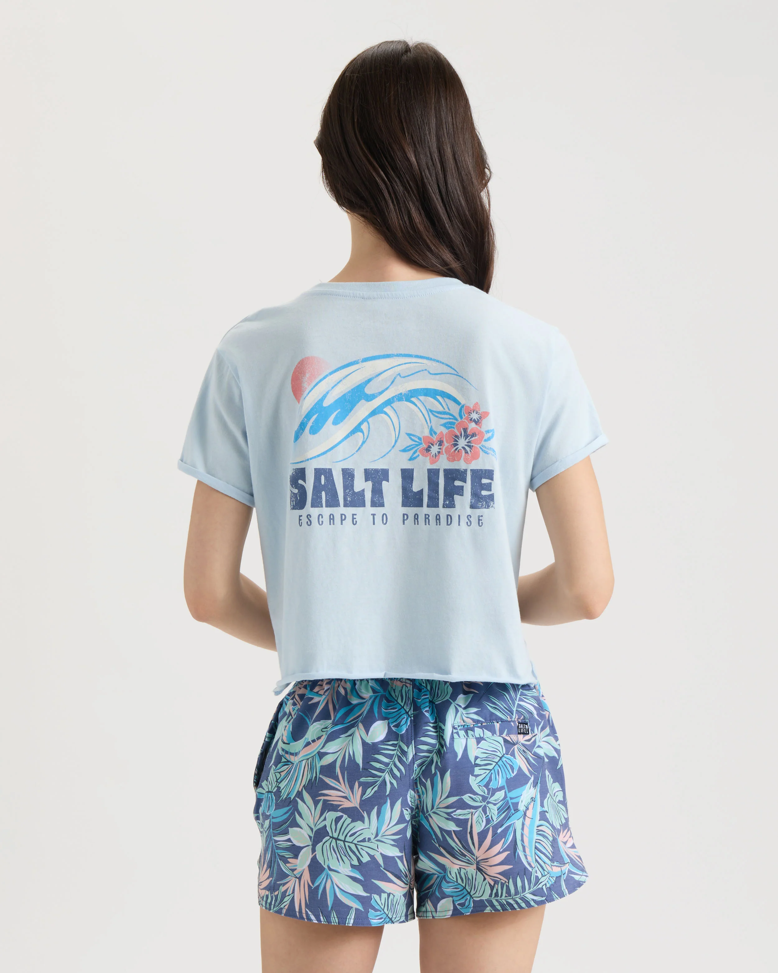 Women's Swell Day Cropped Shirt - Image 2