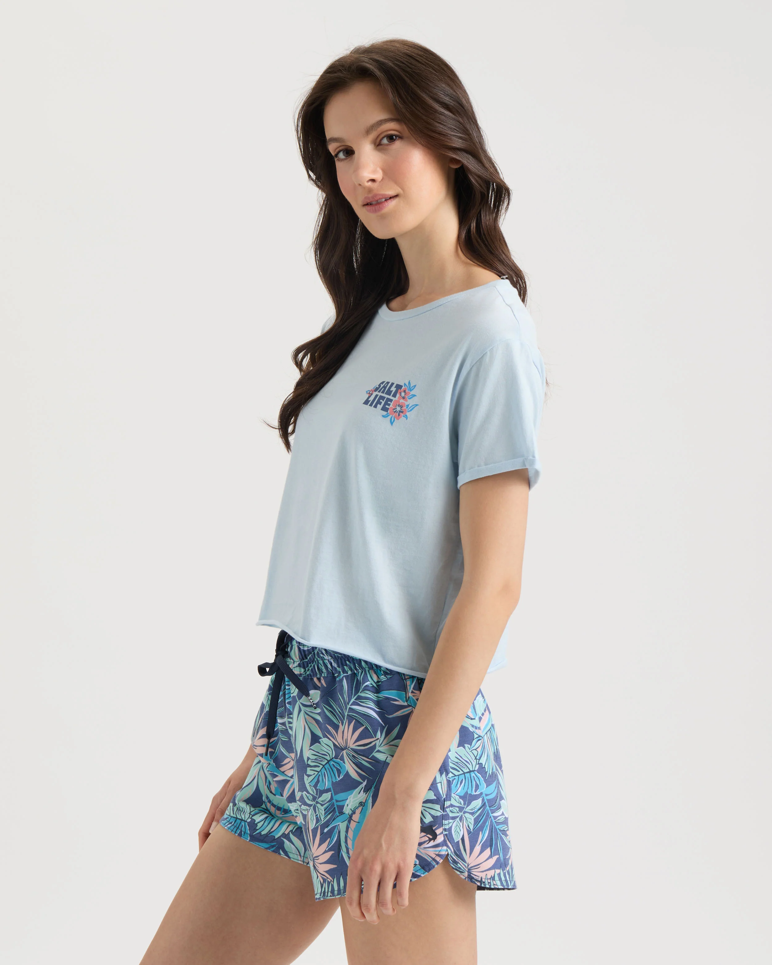 Women's Swell Day Cropped Shirt - Image 3