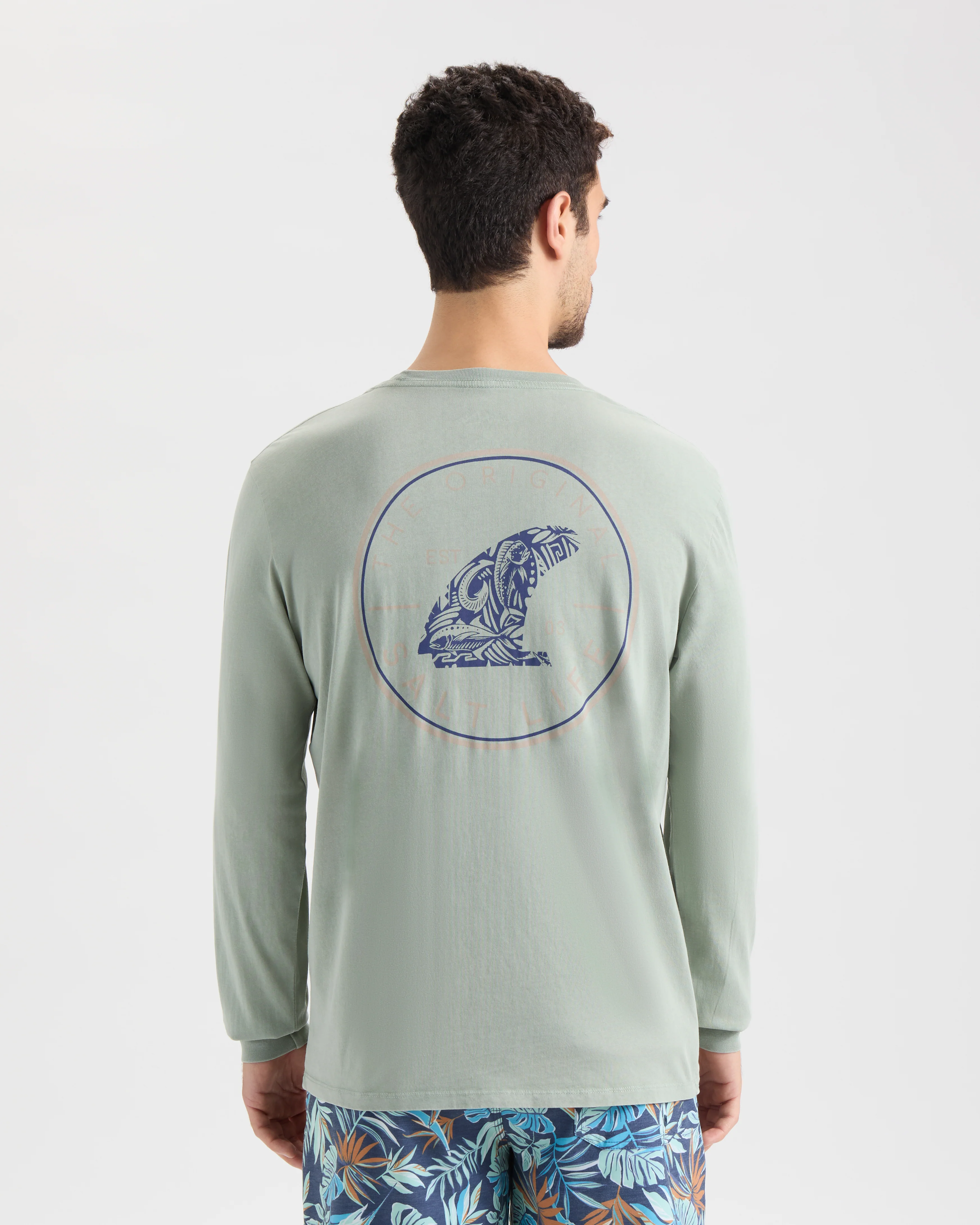 Men’s The Original Fin Long Sleeve Shirt - Image 4